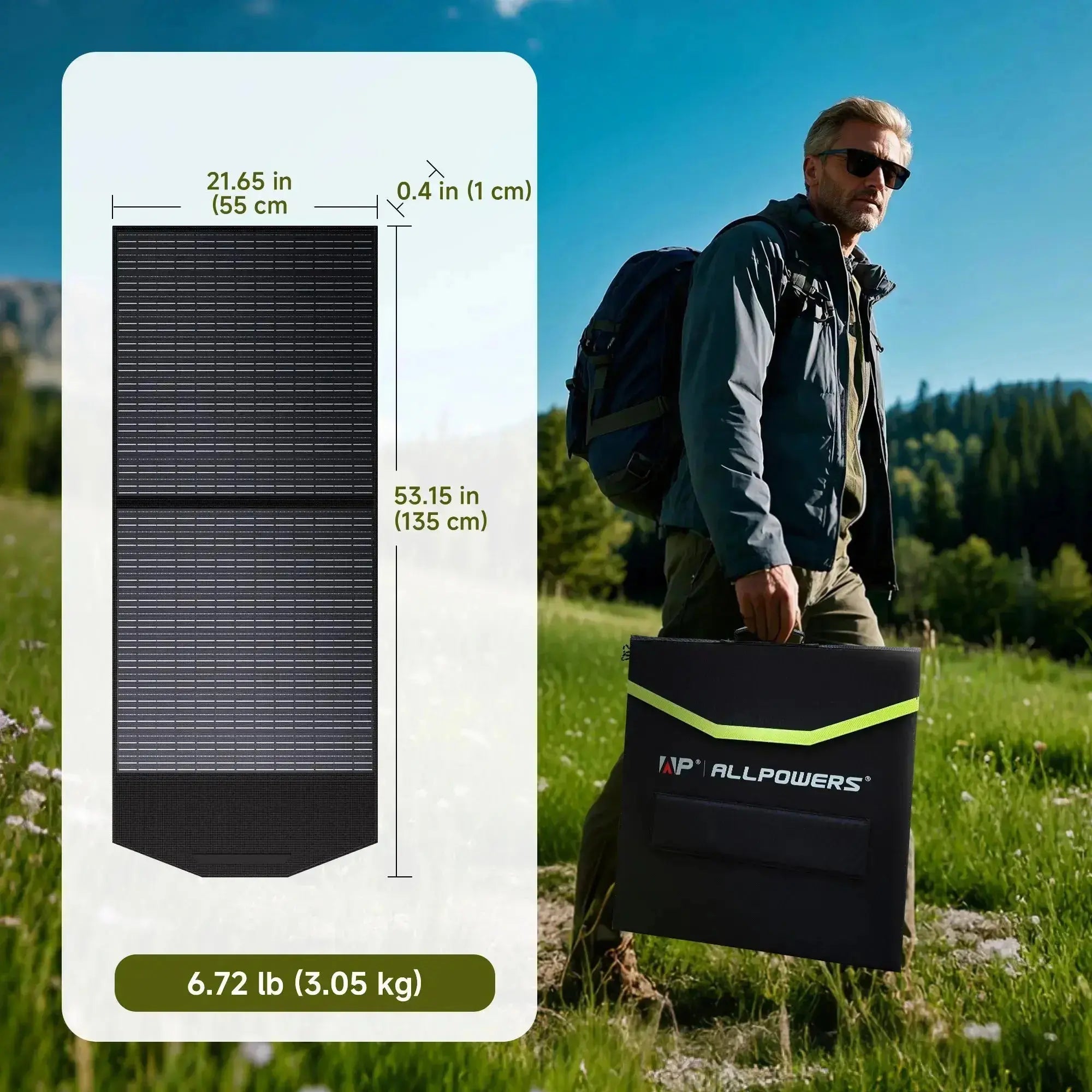 ALLPOWERS SP027 Panneau Solaire Portable 100W ALLPOWERS