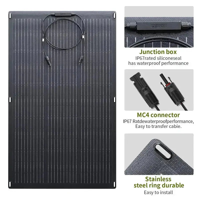 ALLPOWERS 1800W Générateur Solaire R1500 avec PV100W ALLPOWERS