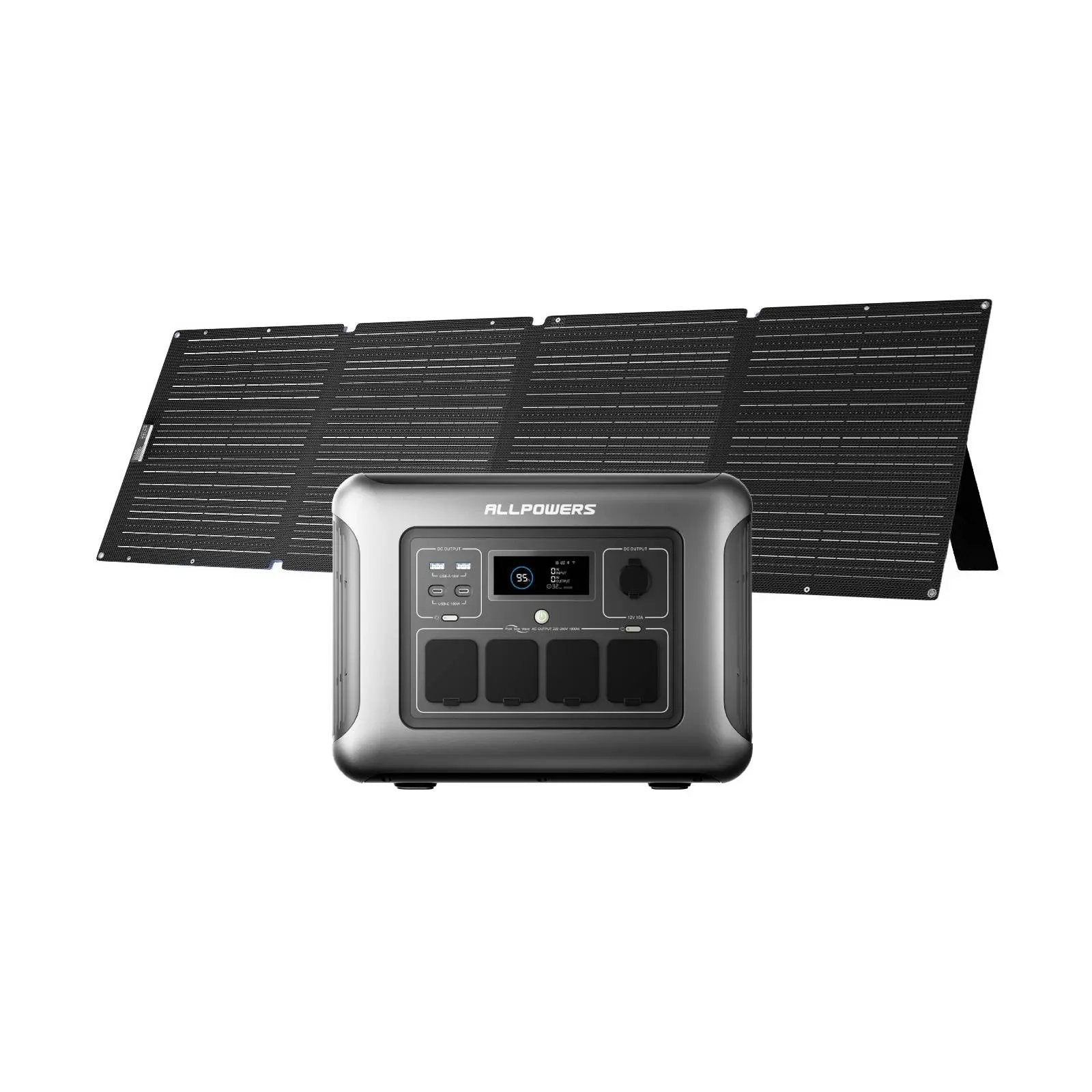ALLPOWERS 1600W Générateur Solaire R1500 LITE avec SOLAX SE200 PV200W ALLPOWERS