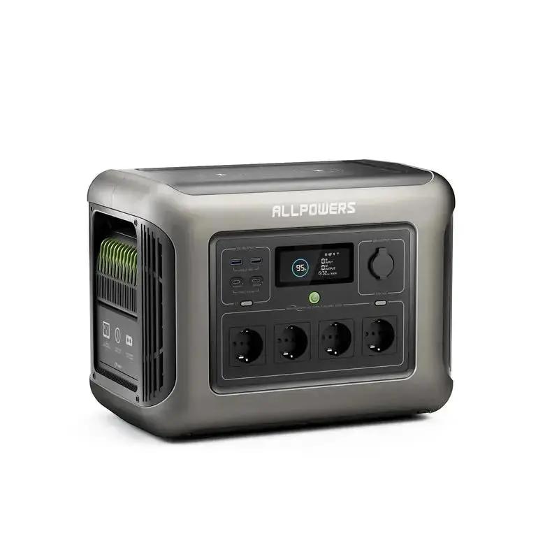 ALLPOWERS 1800W Générateur Solaire R1500 avec SE200 PV200W ALLPOWERS