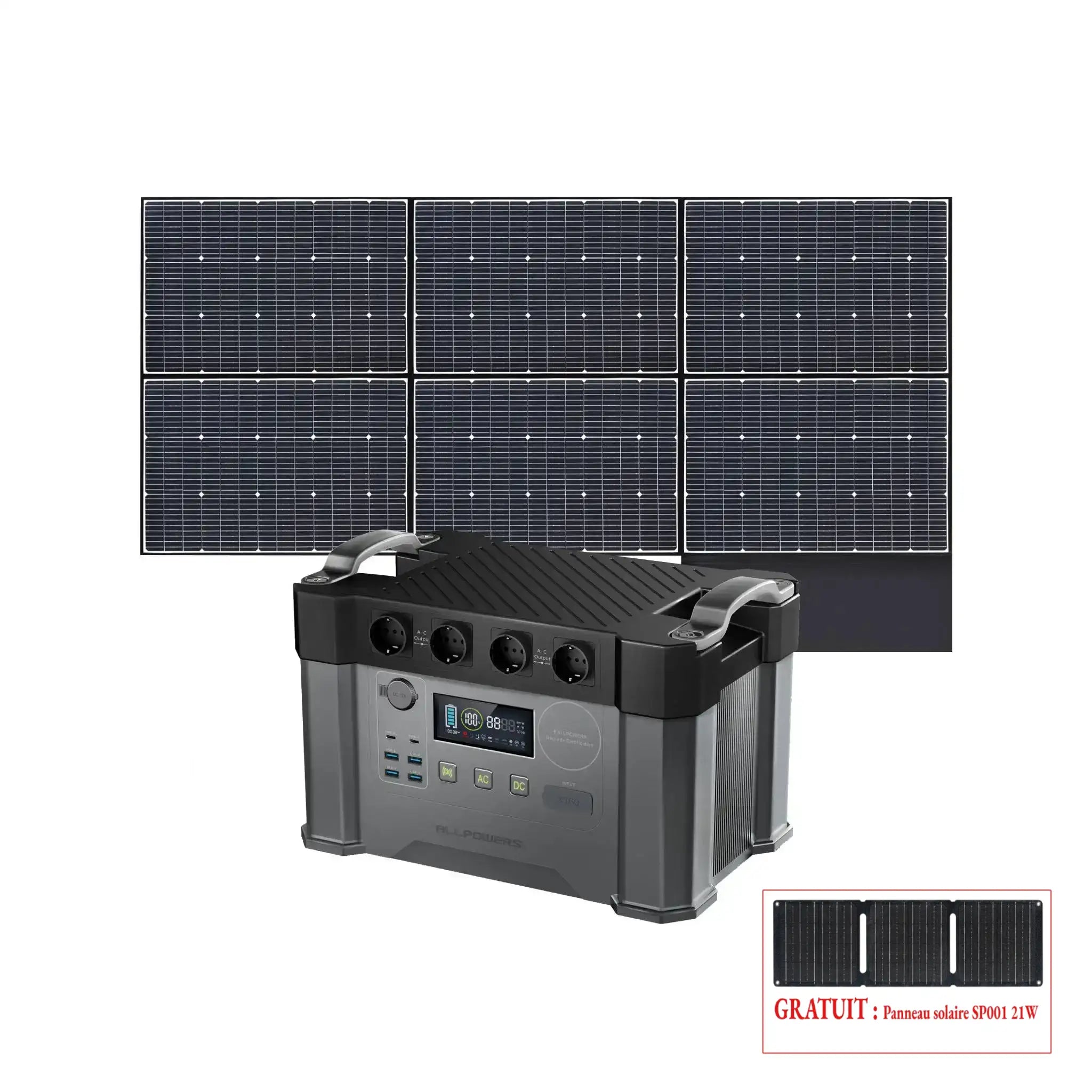 ALLPOWERS S2000 Pro Station électrique portable 2400W 1451Wh
