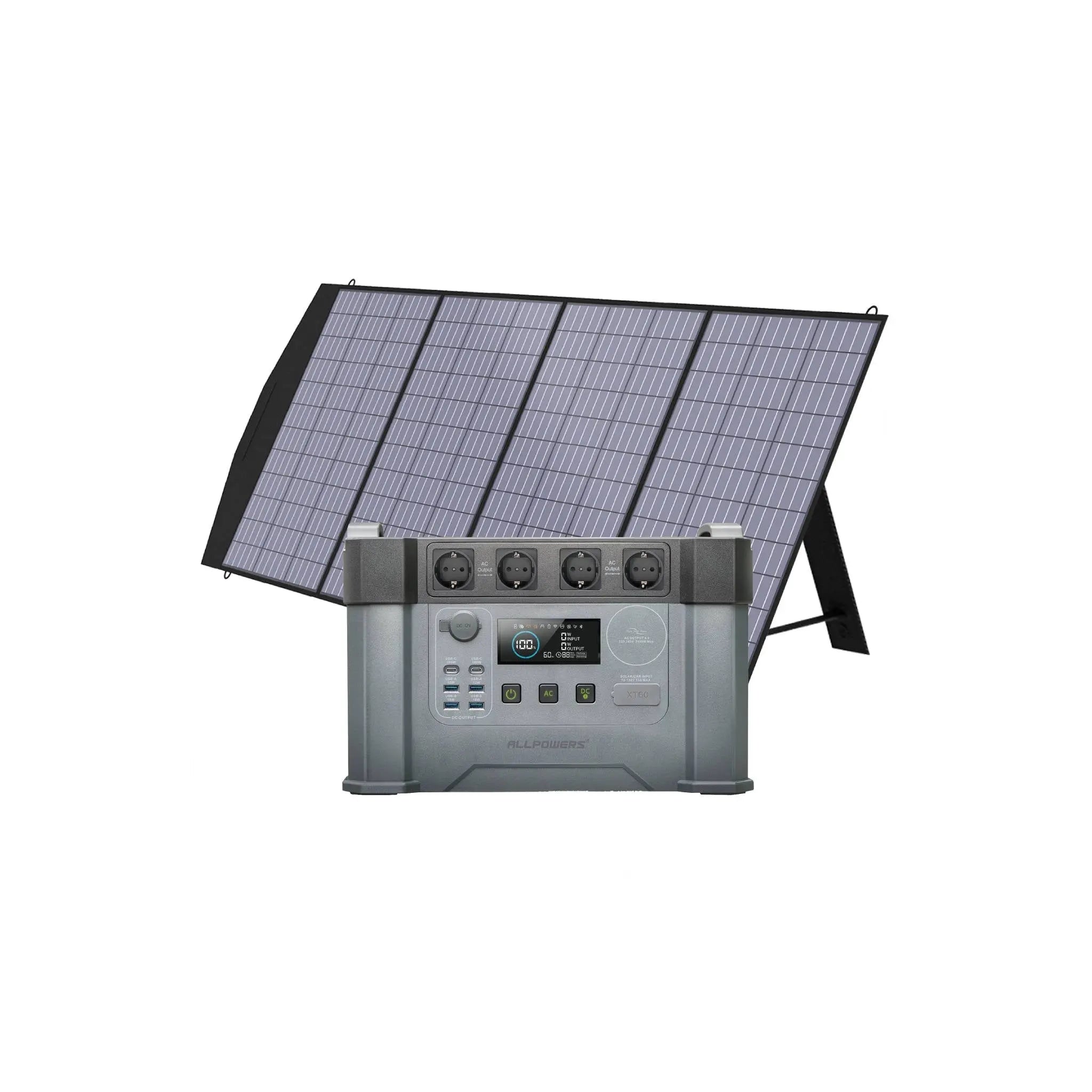 ALLPOWERS 2400W Générateur Solaire S2000 Pro avec PV 200W ALLPOWERS