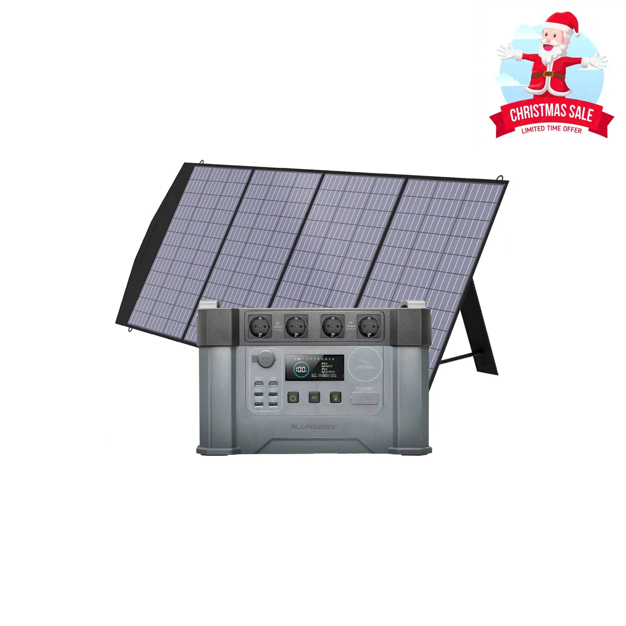 ALLPOWERS 2400W Générateur Solaire S2000 Pro avec PV 200W ALLPOWERS