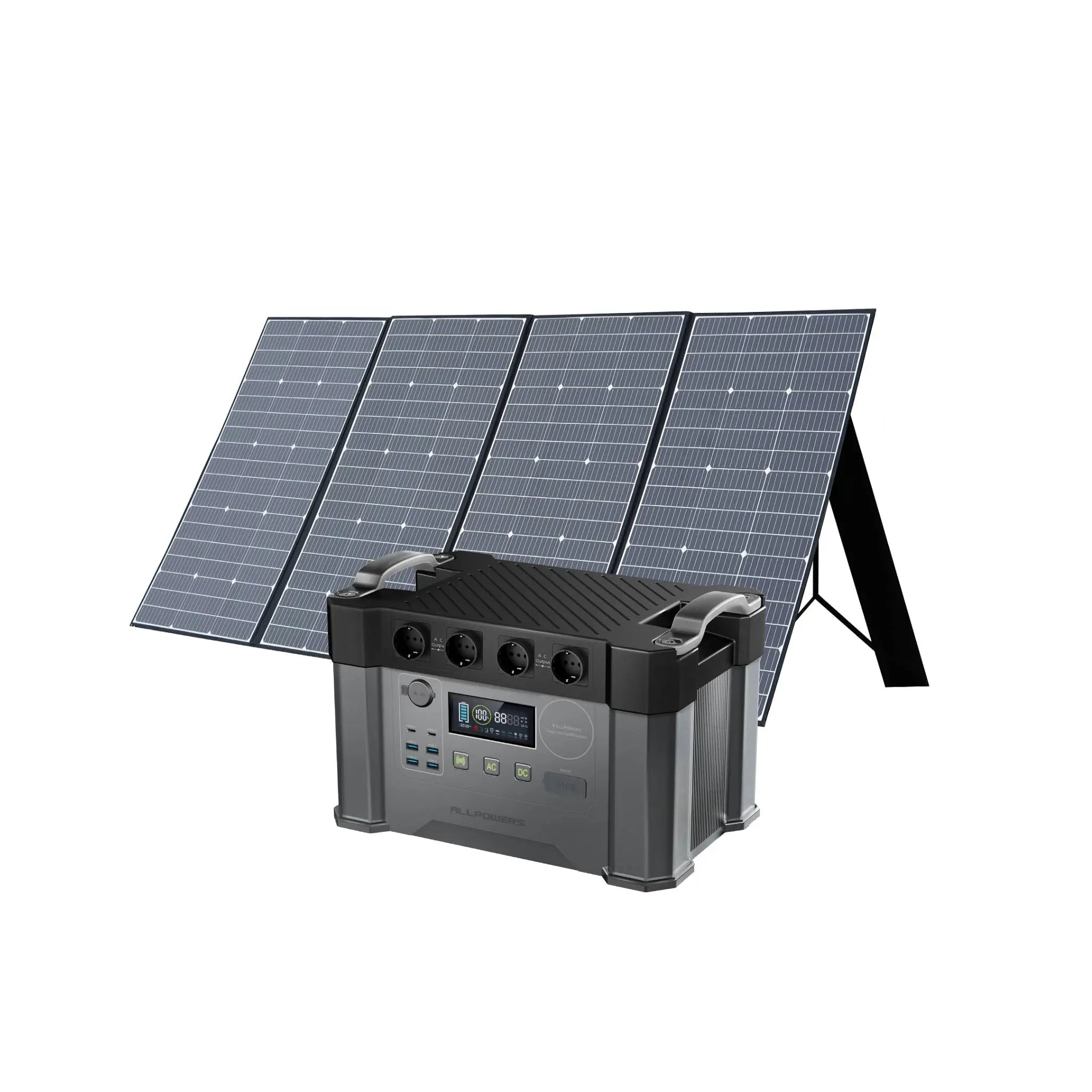 ALLPOWERS 2400W Générateur Solaire S2000 Pro avec PV 400W ALLPOWERS