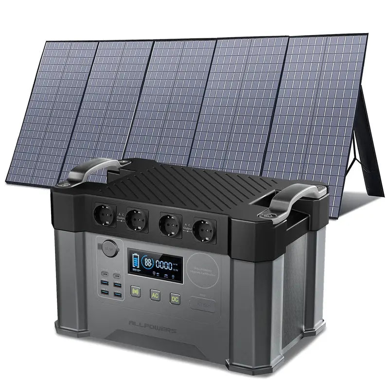 ALLPOWERS 2400W Générateur Solaire S2000 Pro avec PV 400W ALLPOWERS