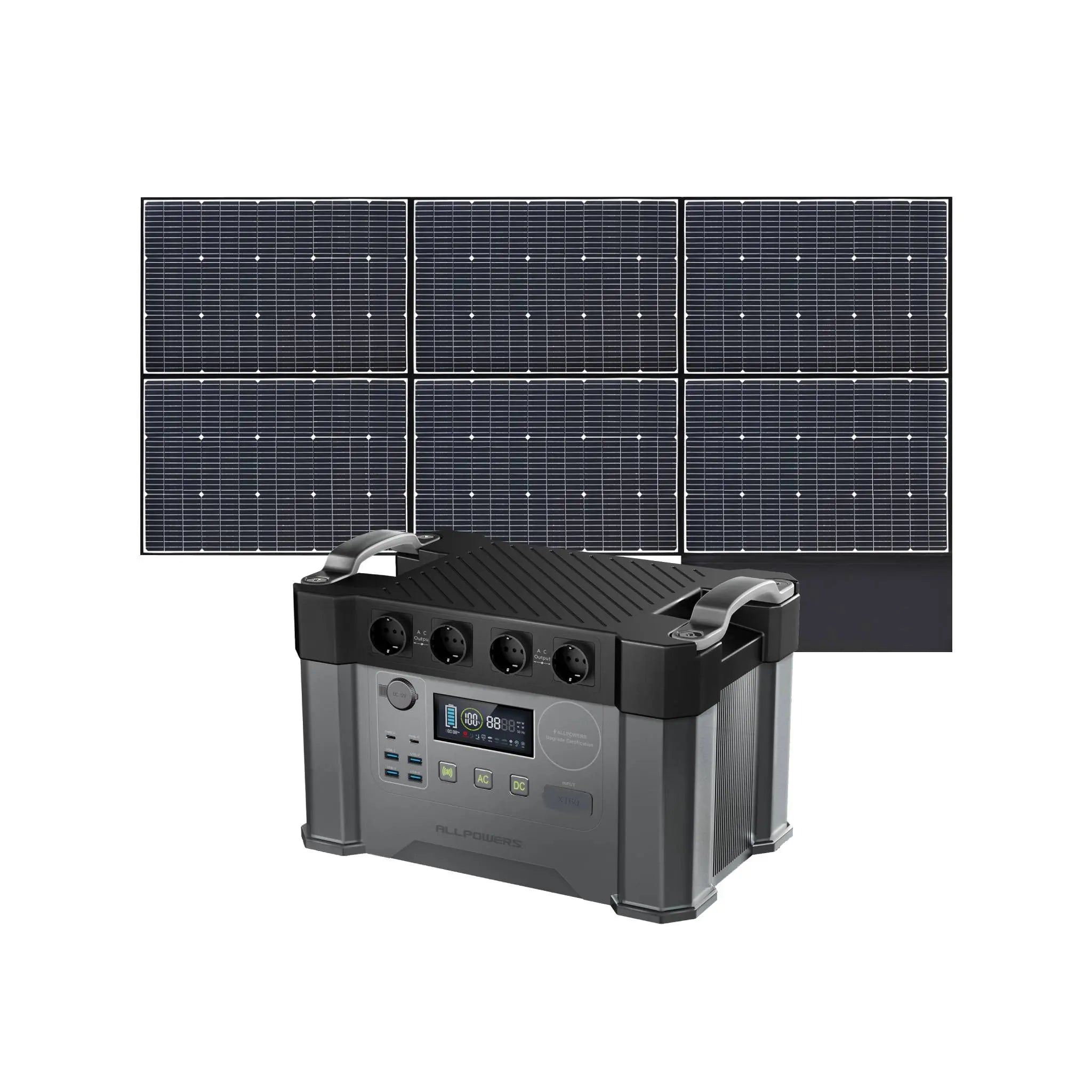ALLPOWERS 2400W Générateur Solaire S2000 Pro avec PV600W ALLPOWERS