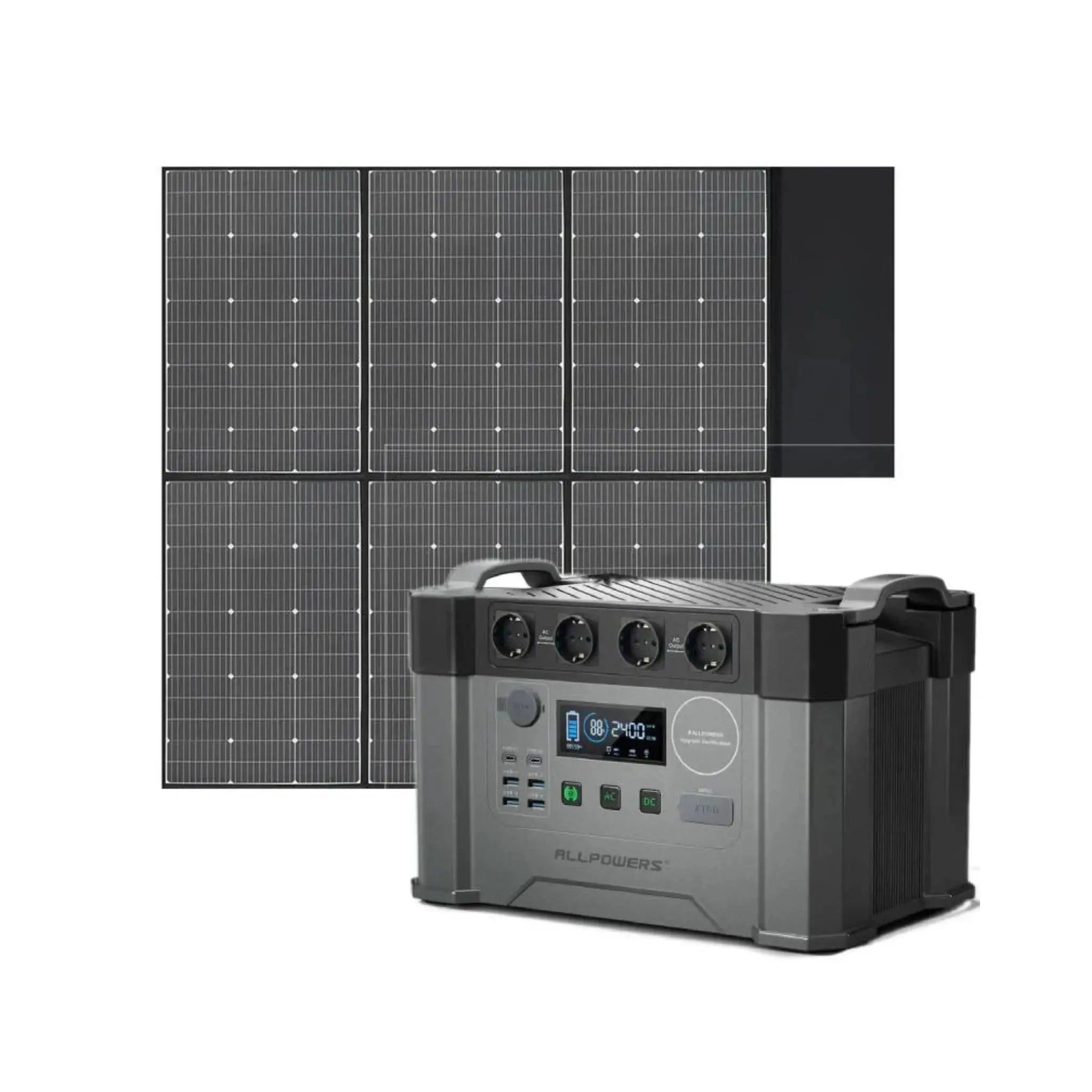 ALLPOWERS 2400W Générateur Solaire S2000 Pro avec PV600W ALLPOWERS