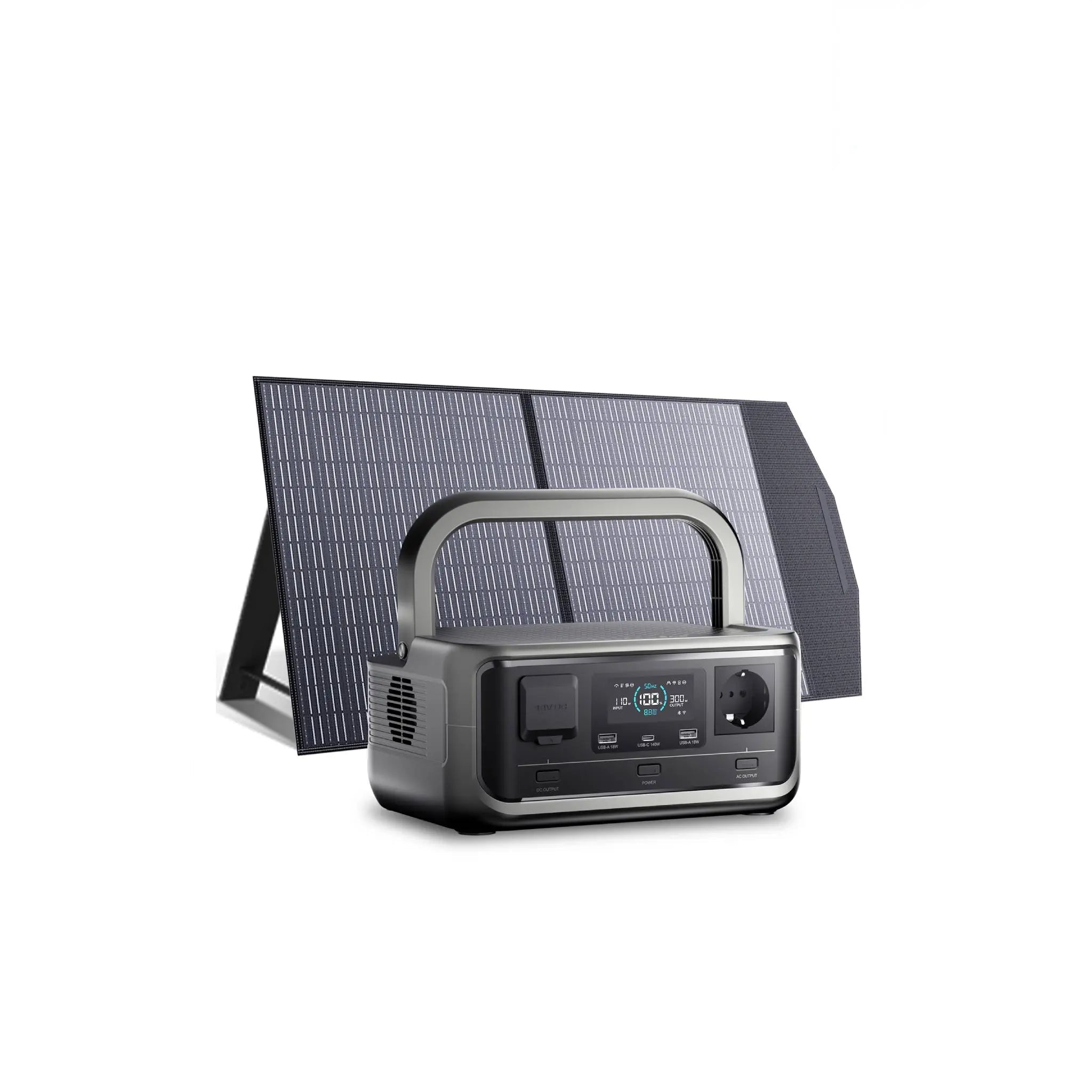 ALLPOWERS 300W Générateur Solaire VOLIX P300 avec SP027 PV100W France ALLPOWERS