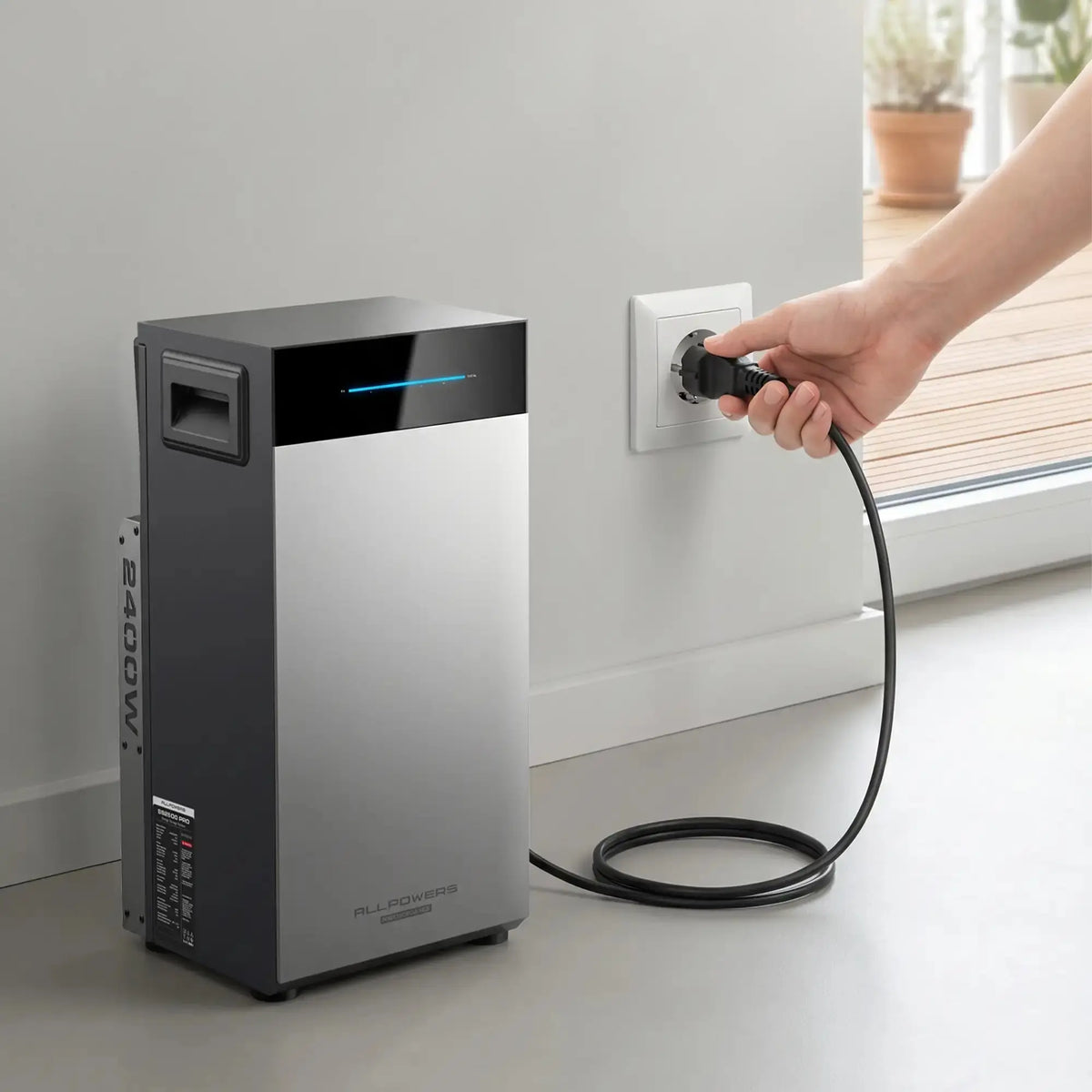 ALLPOWERS BS2500 Système de Stockage Solaire Domestique Plug-and-Play