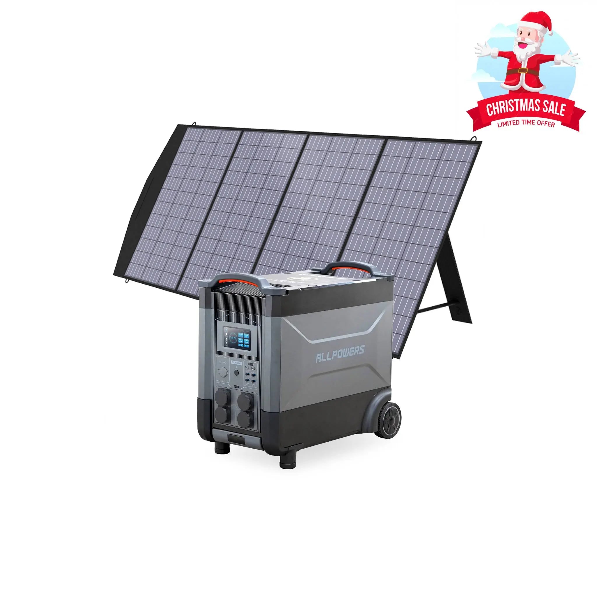 ALLPOWERS Générateur Solaire 4000W (R4000 + SP033 200W Panneau Solaire) ALLPOWERS