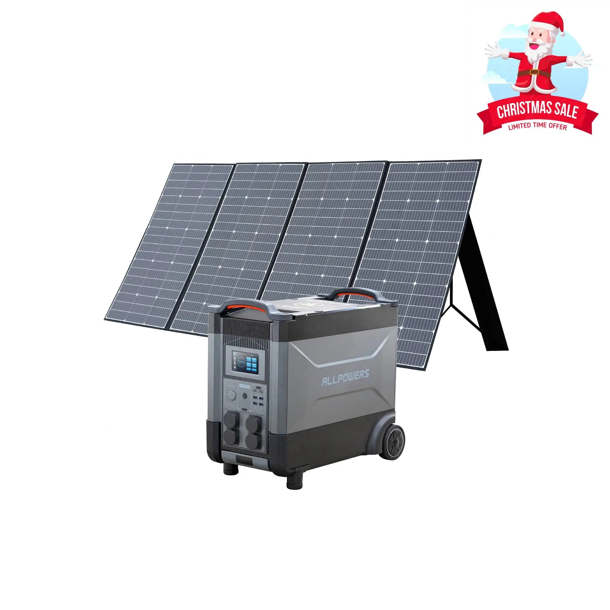 ALLPOWERS Générateur Solaire 4000W (R4000 + SP037 400W Panneau Solaire) ALLPOWERS