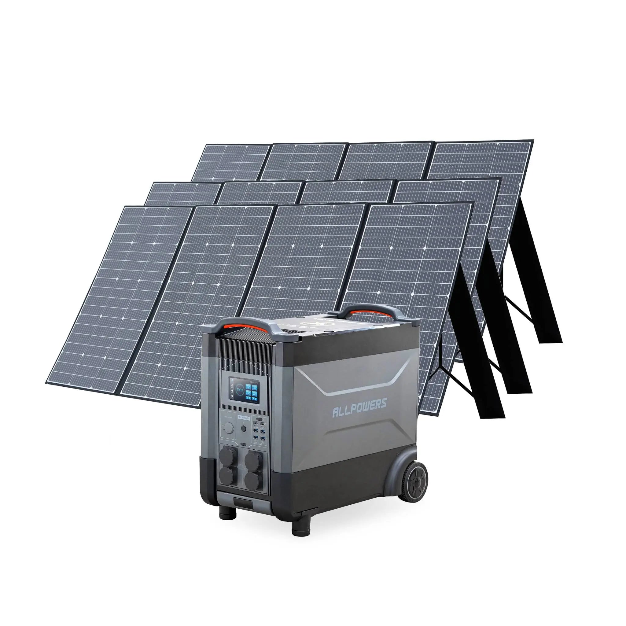 ALLPOWERS Générateur Solaire 4000W (R4000 + SP037 400W Panneau Solaire) ALLPOWERS