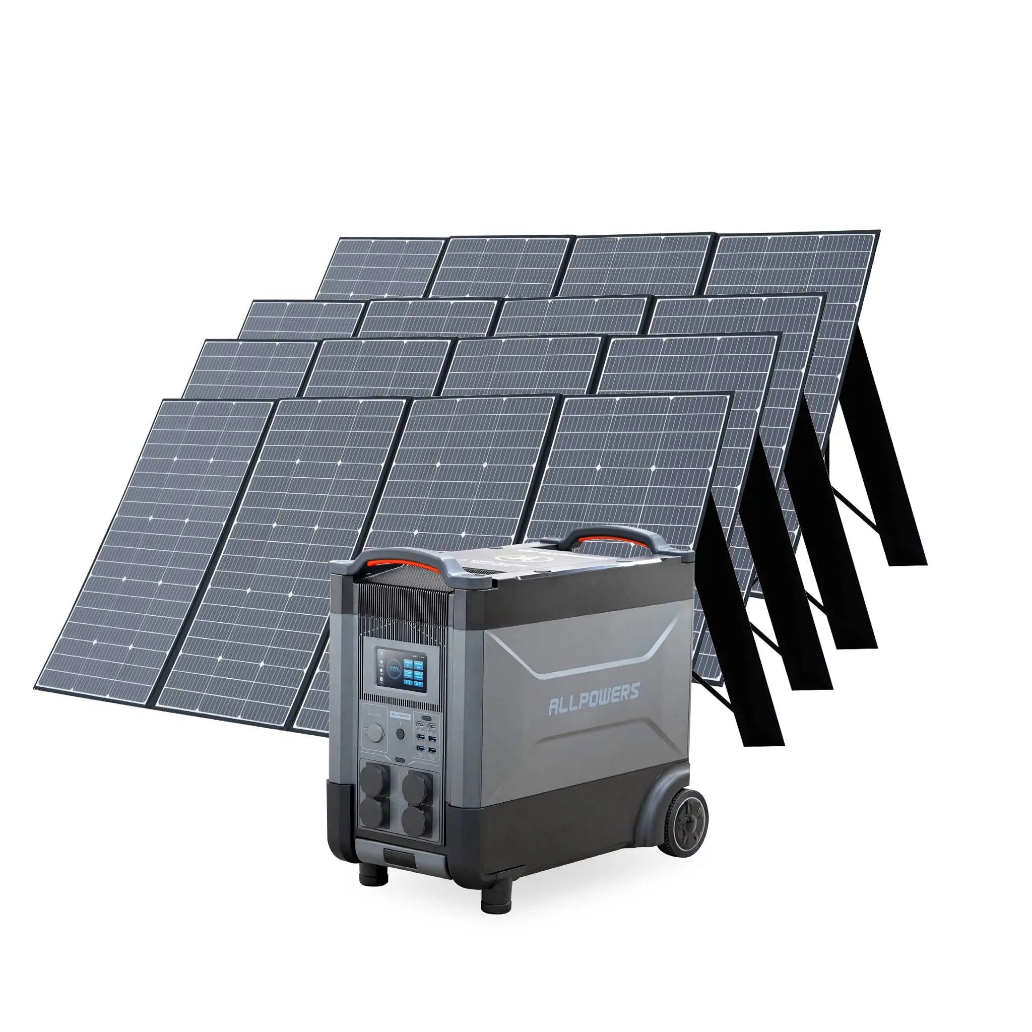 ALLPOWERS Générateur Solaire 4000W (R4000 + SP037 400W Panneau Solaire) ALLPOWERS
