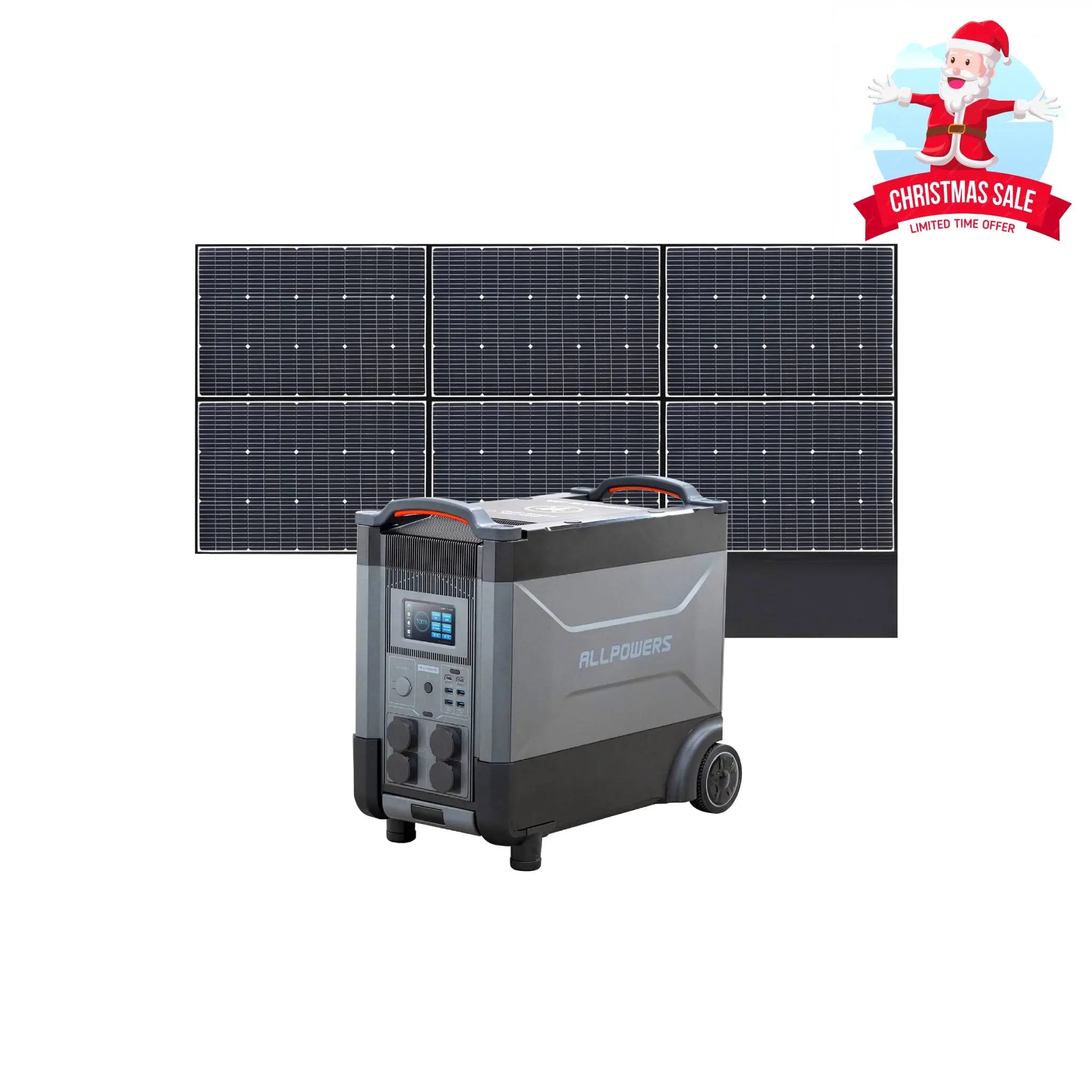 ALLPOWERS Générateur Solaire 4000W (R4000 + SP039 Panneau Solaire 600W) ALLPOWERS
