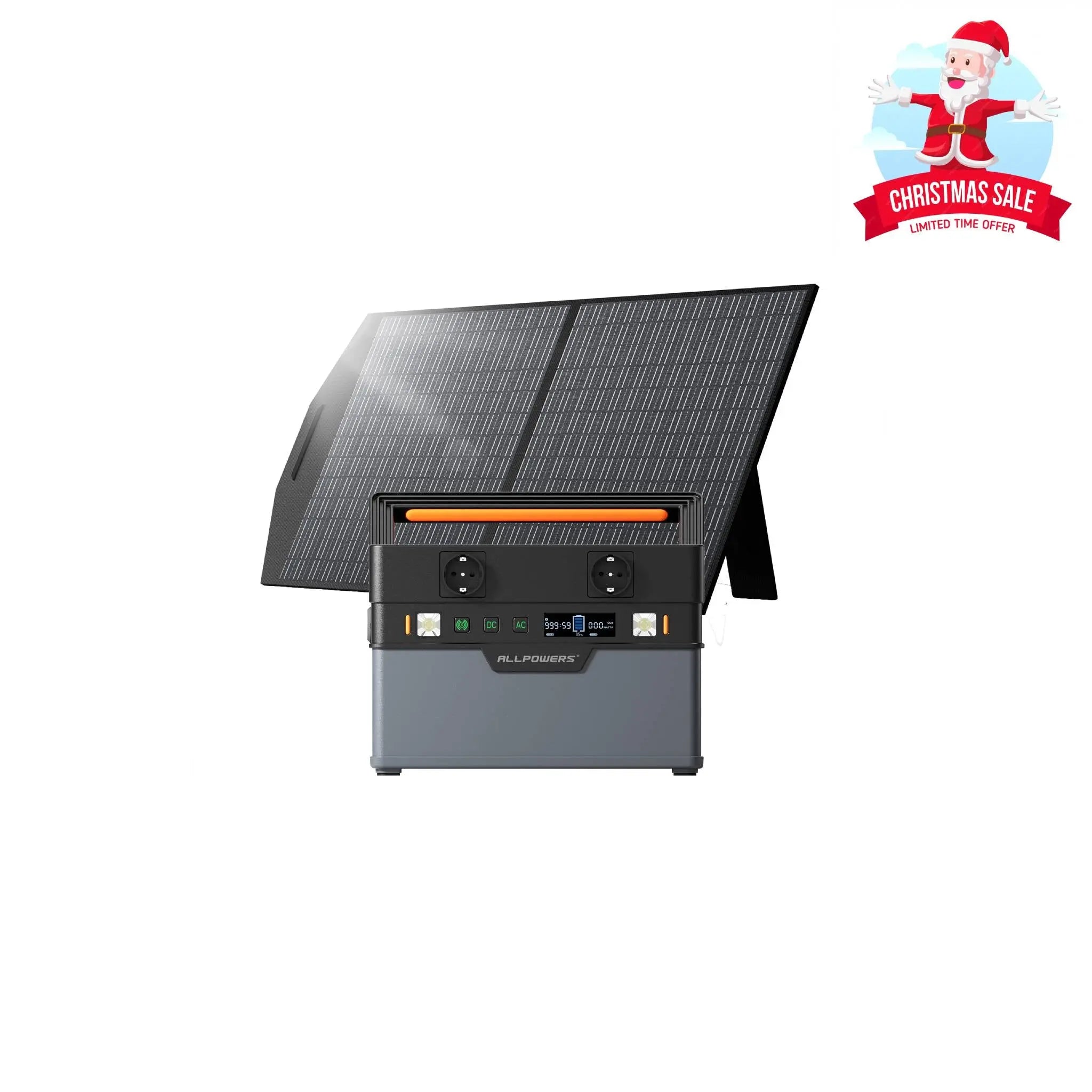 ALLPOWERS Générateur Solaire 700W (S700 + SP027 100W Panneau Solaire) ALLPOWERS