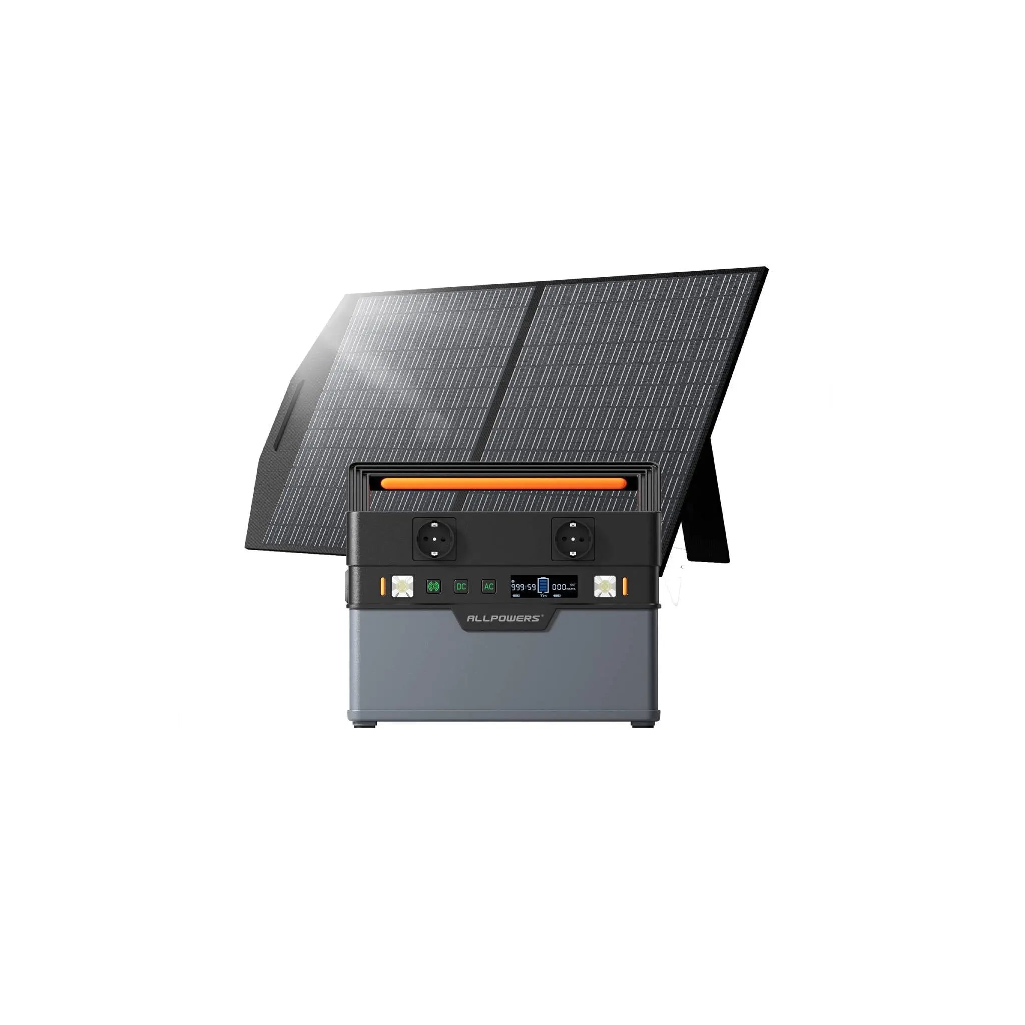 ALLPOWERS Générateur Solaire 700W (S700 + SP027 100W Panneau Solaire) ALLPOWERS