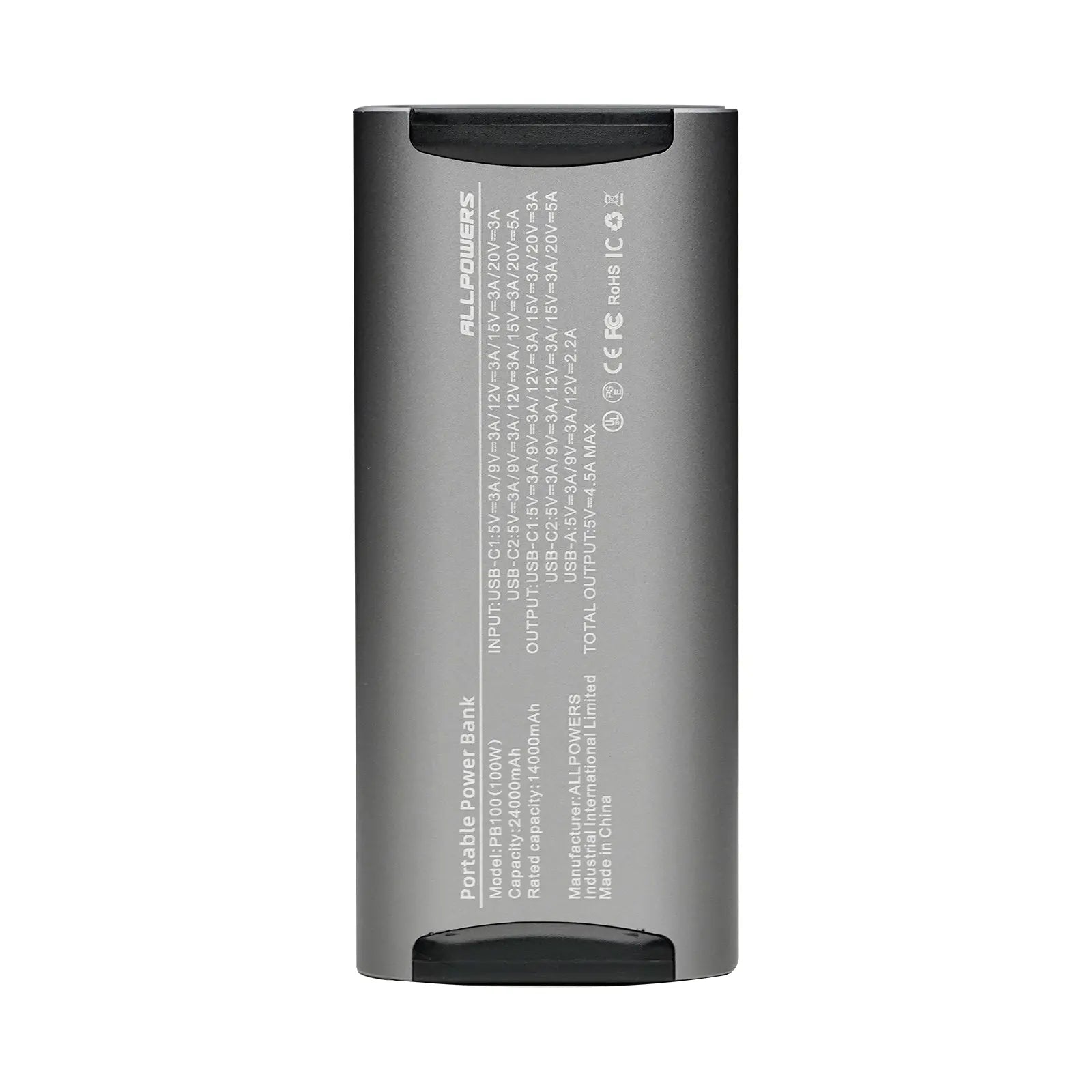 ALLPOWERS PB100 Batterie externe portable 100W 24000mAh ALLPOWERS