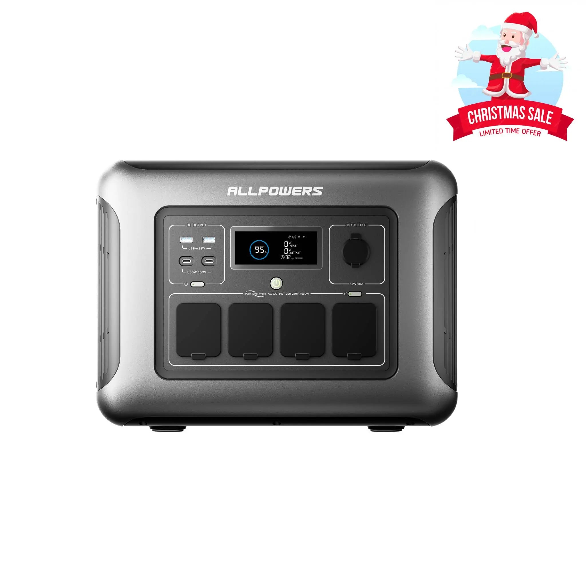 ALLPOWERS R1500 LITE Station électrique portable 1600W 1056Wh ALLPOWERS