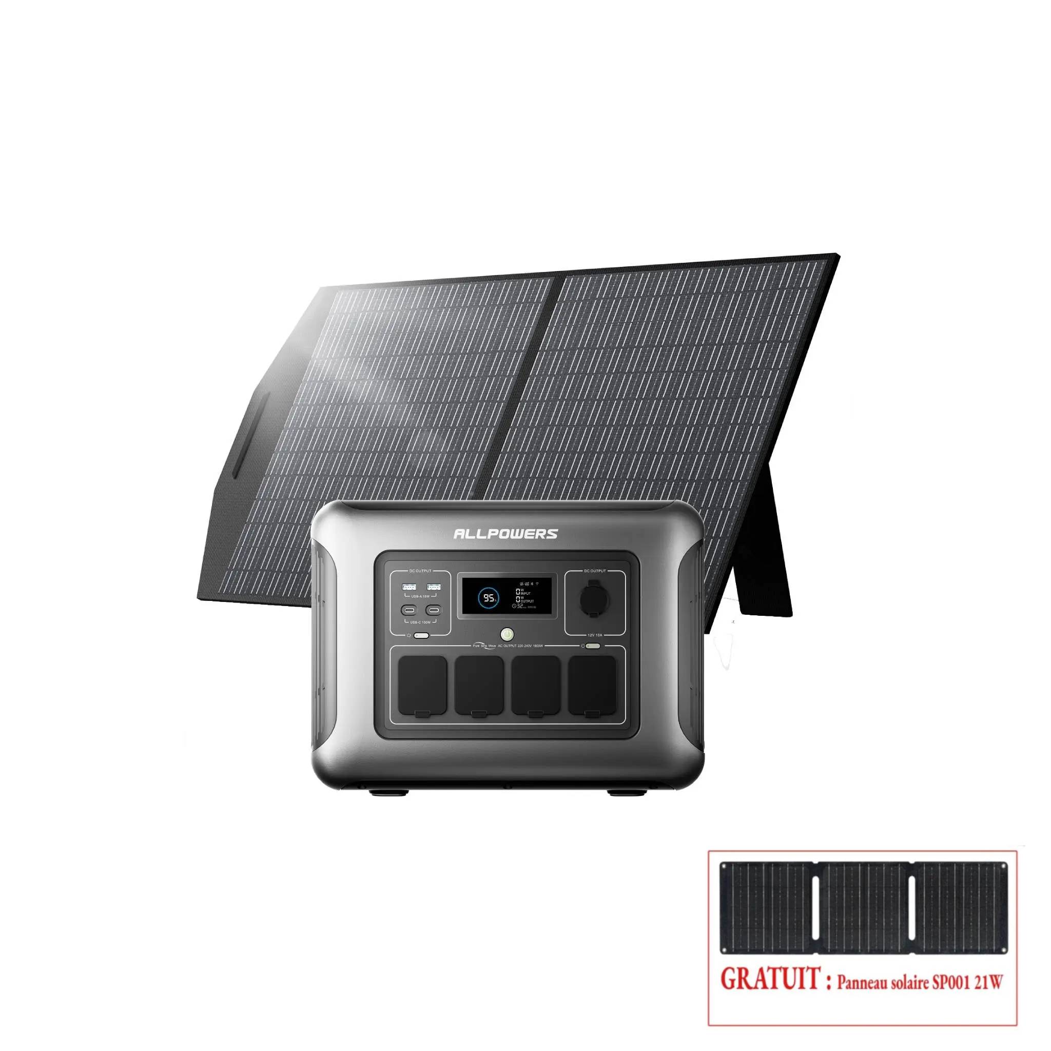 ALLPOWERS R1500 LITE Station électrique portable 1600W 1056Wh