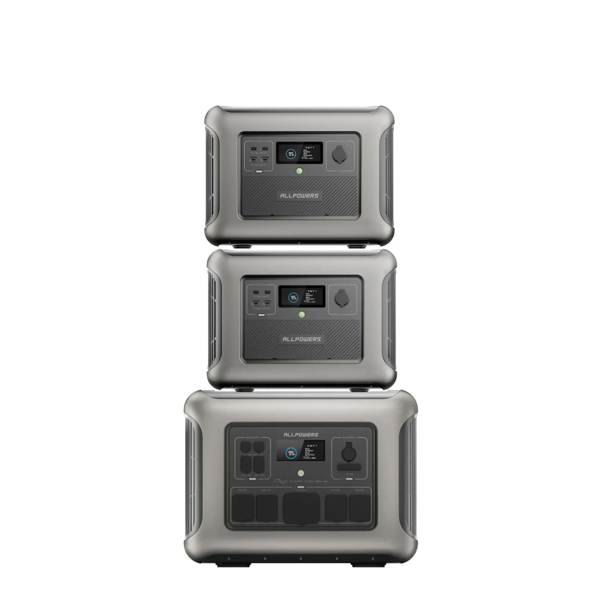 ALLPOWERS R2500 +2PCS B1000  Station électrique portable | 2500W ,4320Wh ALLPOWERS