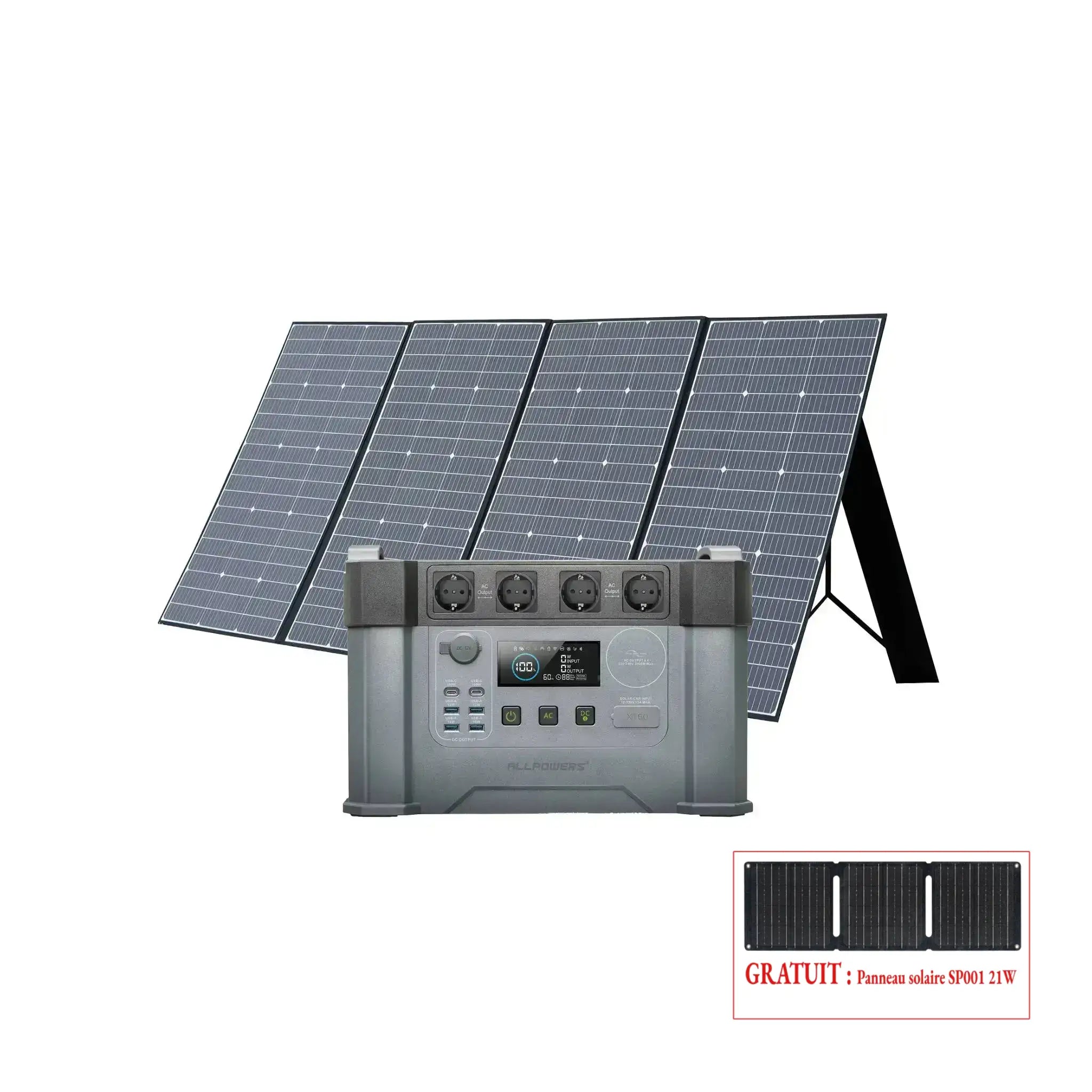 ALLPOWERS S2000 Pro Station électrique portable 2400W 1451Wh