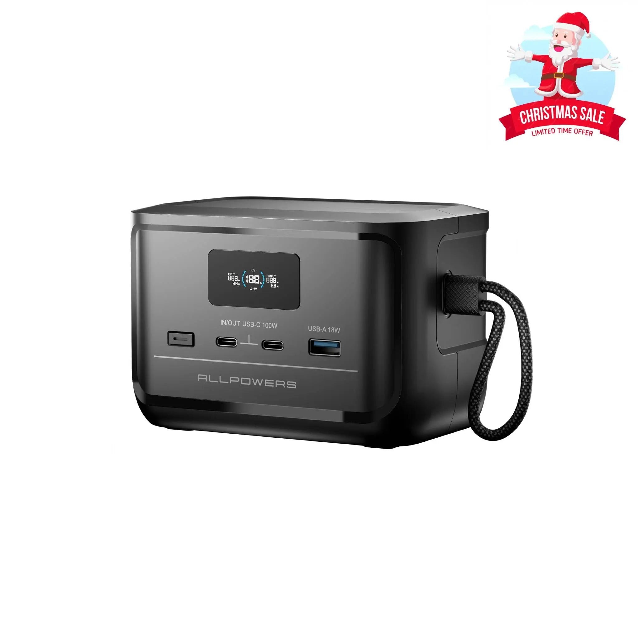 ALLPOWERS SOLAX P100 DC Station électrique portable | 128W 99.2Wh ALLPOWERS FR