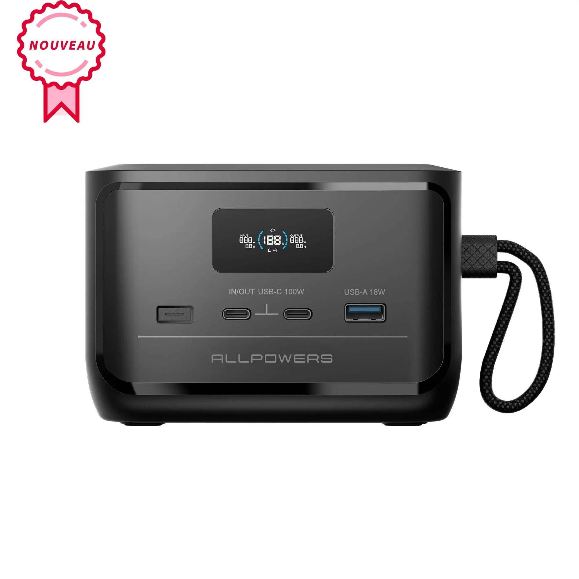ALLPOWERS SOLAX P100 DC Station électrique portable | 128W 99Wh ALLPOWERS FR