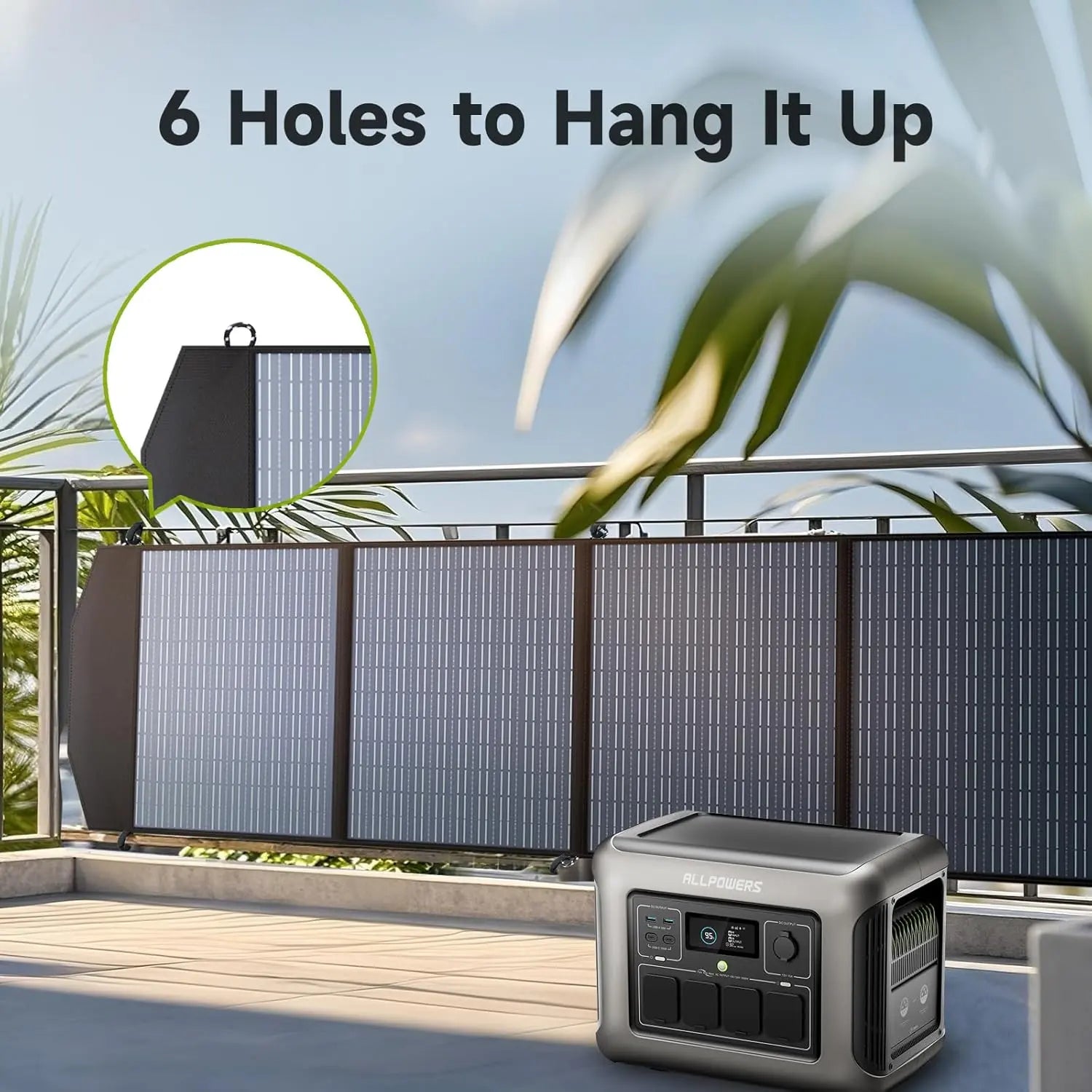 ALLPOWERS SP033 Panneau solaire portable 200W ALLPOWERS