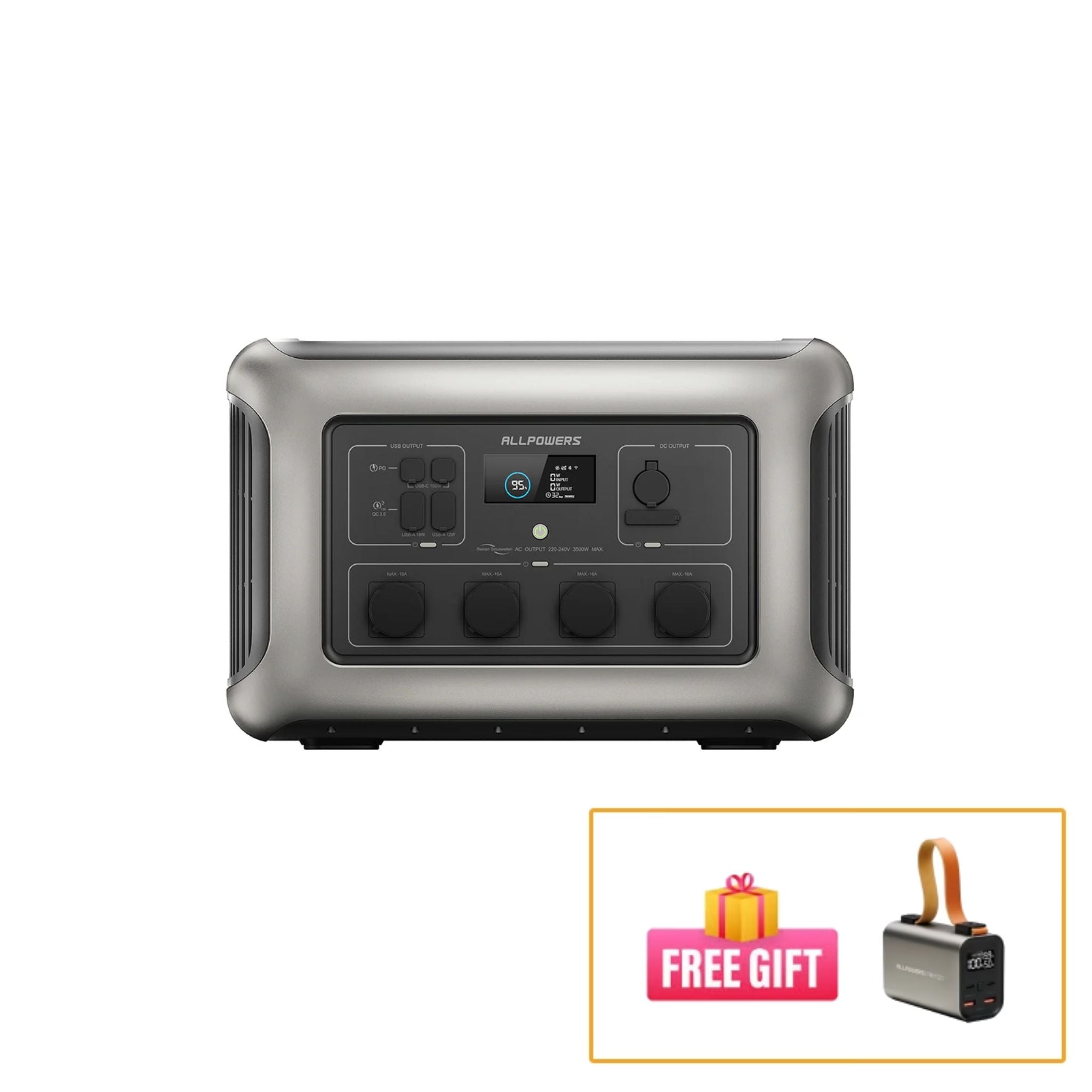 ALLPOWERS R3500 Station électrique portable 3500W 3168Wh