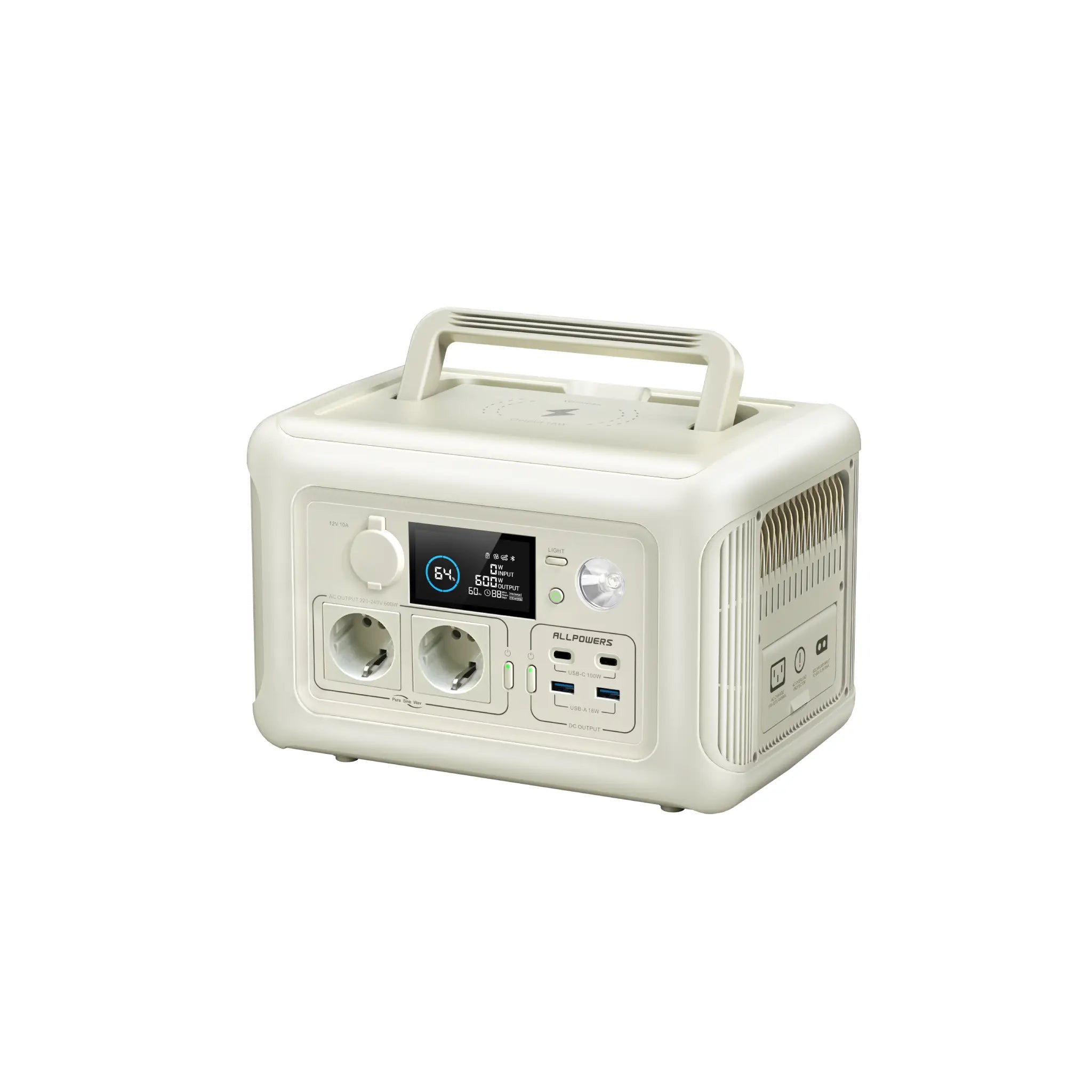 ALLPOWERS R600 Station électrique portable 600W 299Wh Batterie LiFeP04