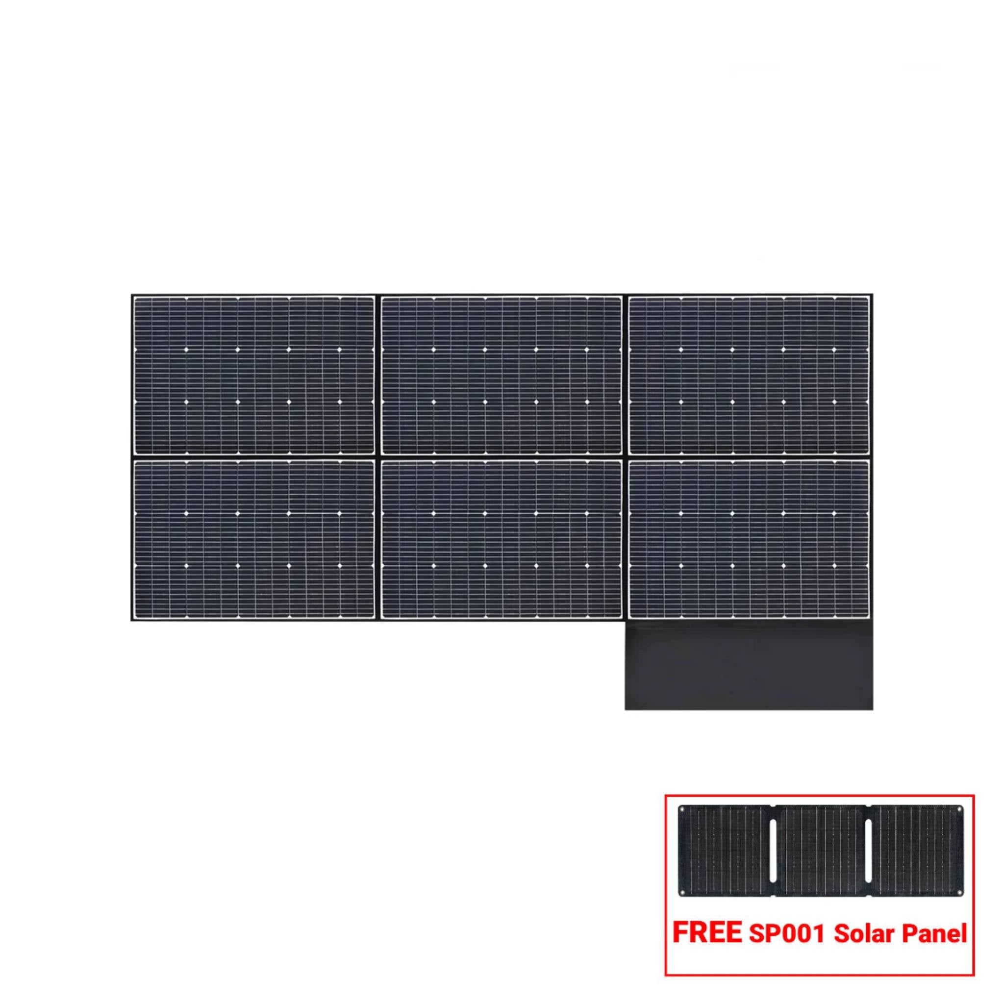 ALLPOWERS SP039 600W Panneau solaire portable monocristallin