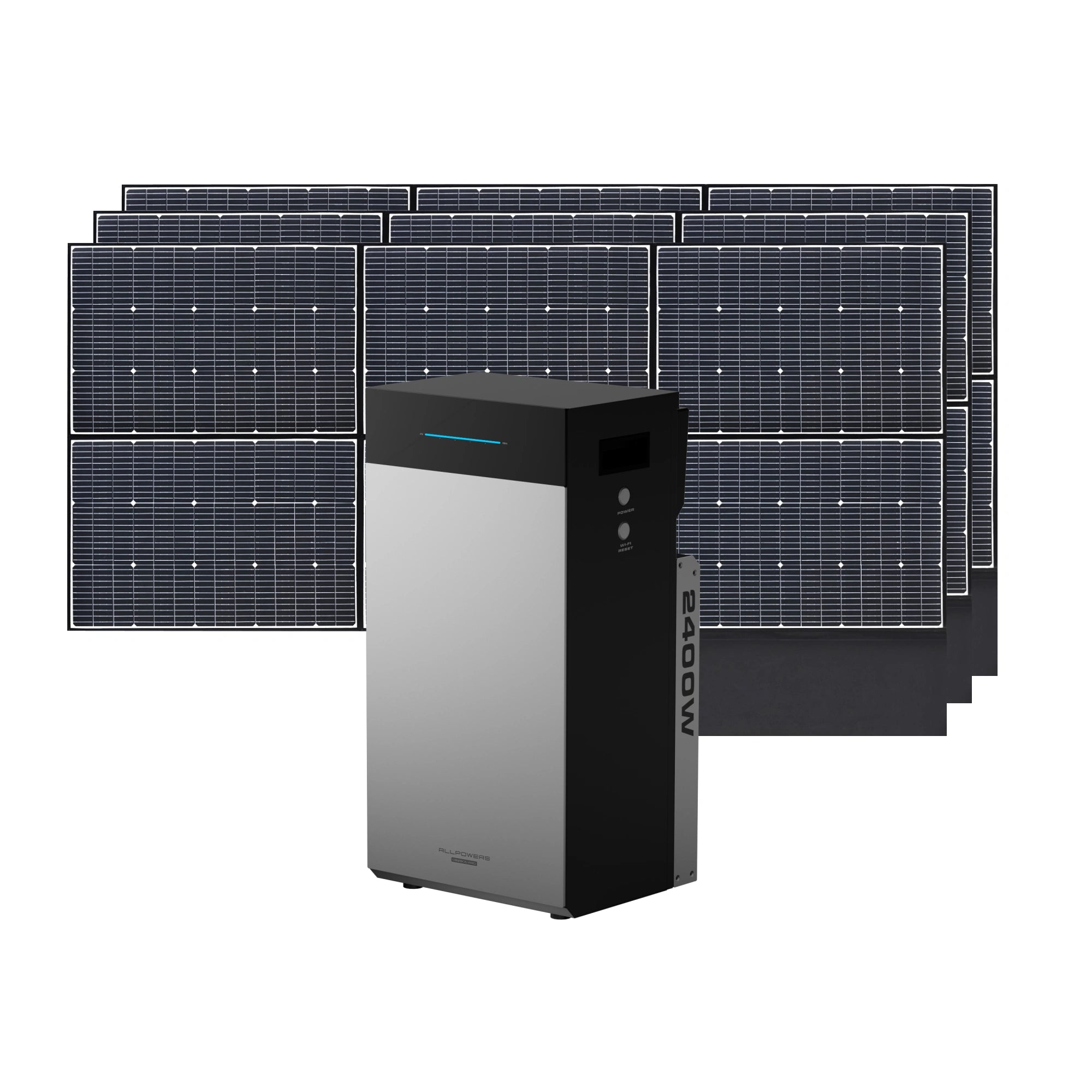 ALLPOWERS BS2500 PRO Système de Stockage Solaire Domestique Plug & Play