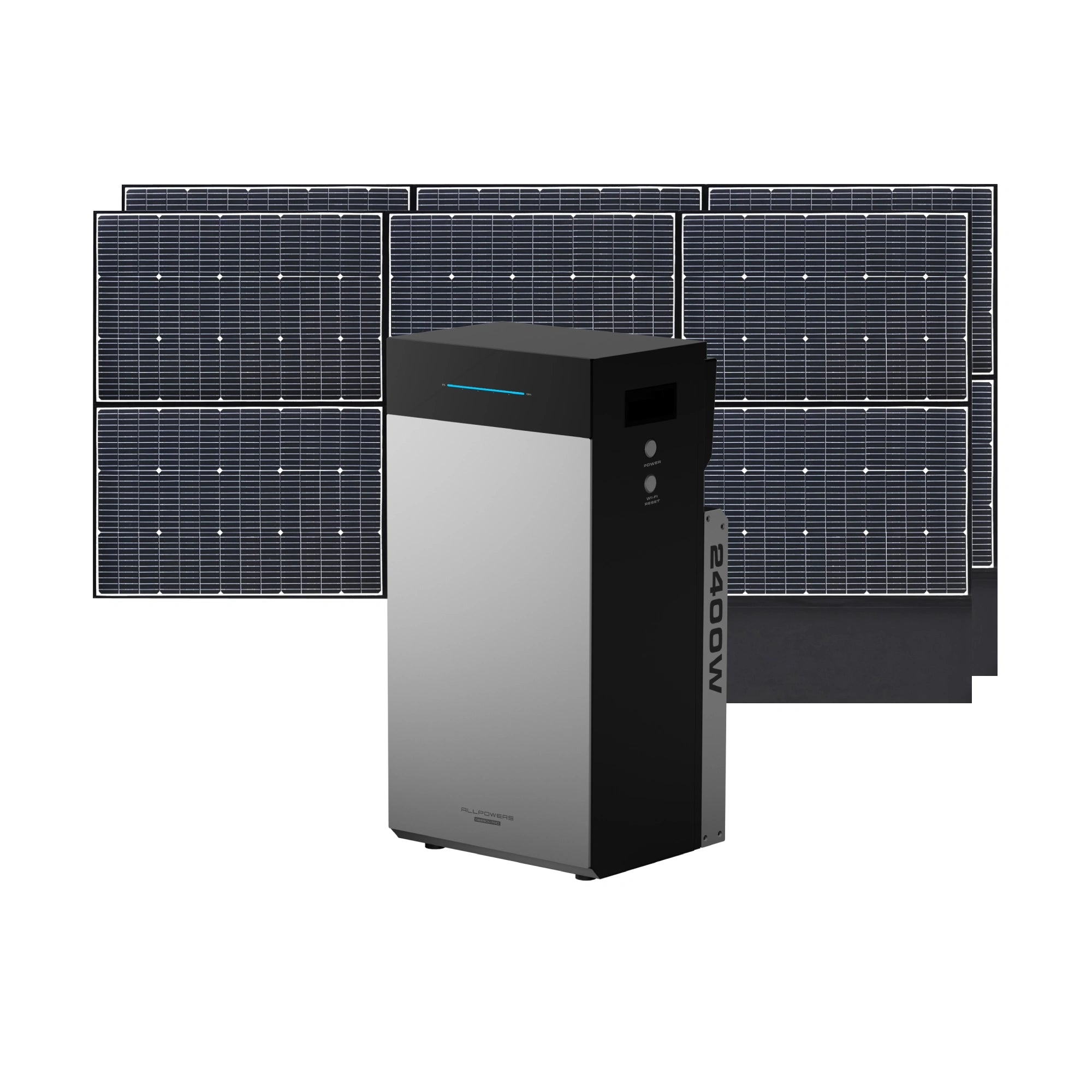ALLPOWERS BS2500 PRO Système de Stockage Solaire Domestique Plug & Play