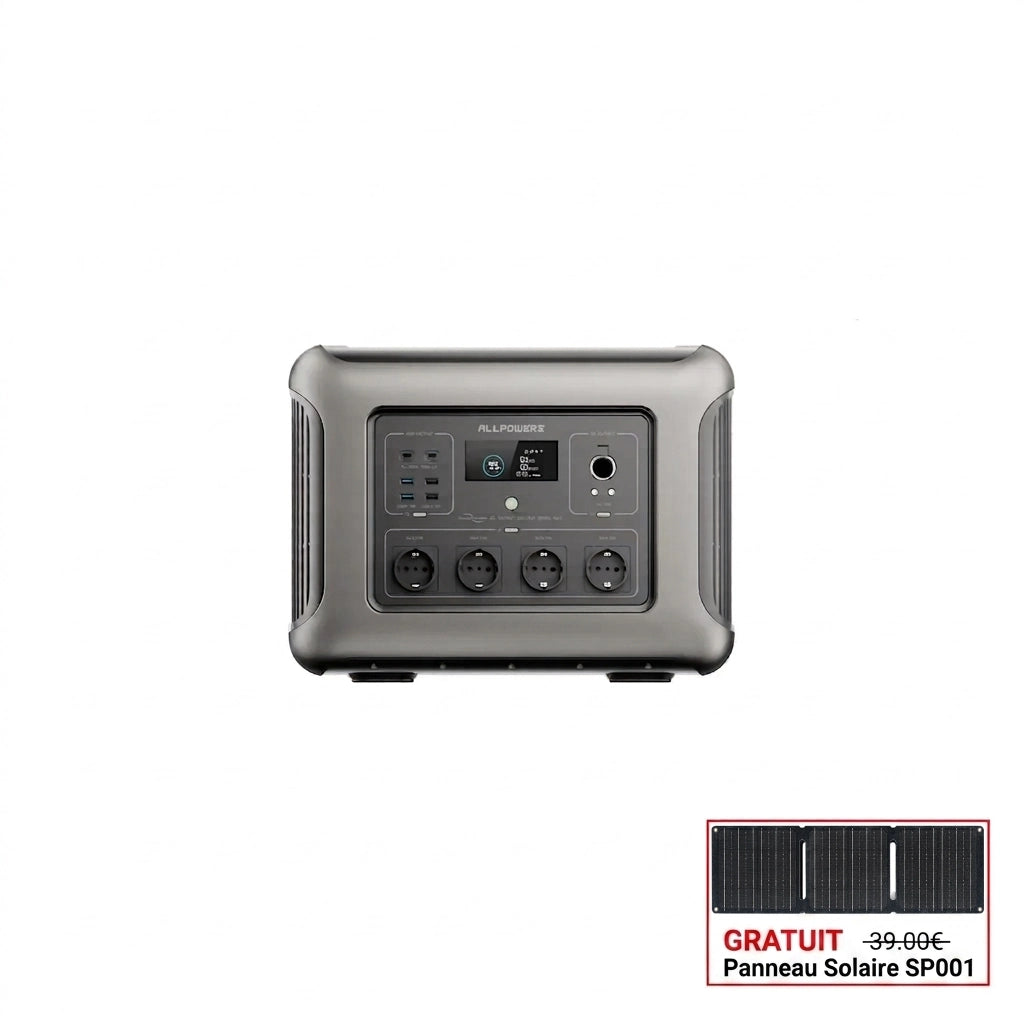 ALLPOWERS R2500 V2 Station électrique portable 2500W 1920Wh