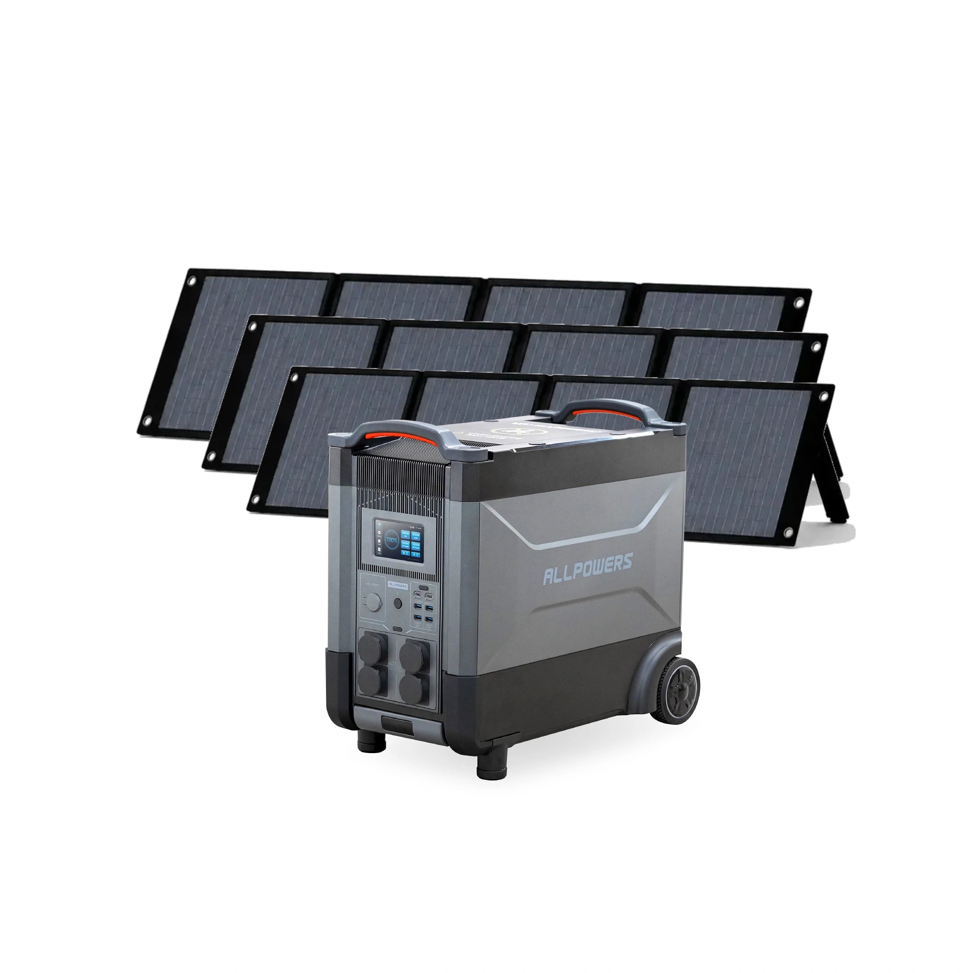 ALLPOWERS Générateur Solaire 4000W (R4000 + SP035 200W Panneau Solaire)