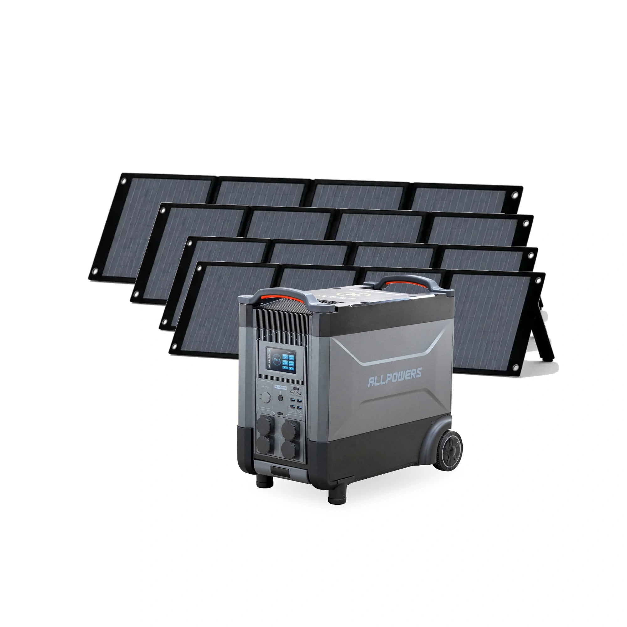 ALLPOWERS Générateur Solaire 4000W (R4000 + SP035 200W Panneau Solaire)