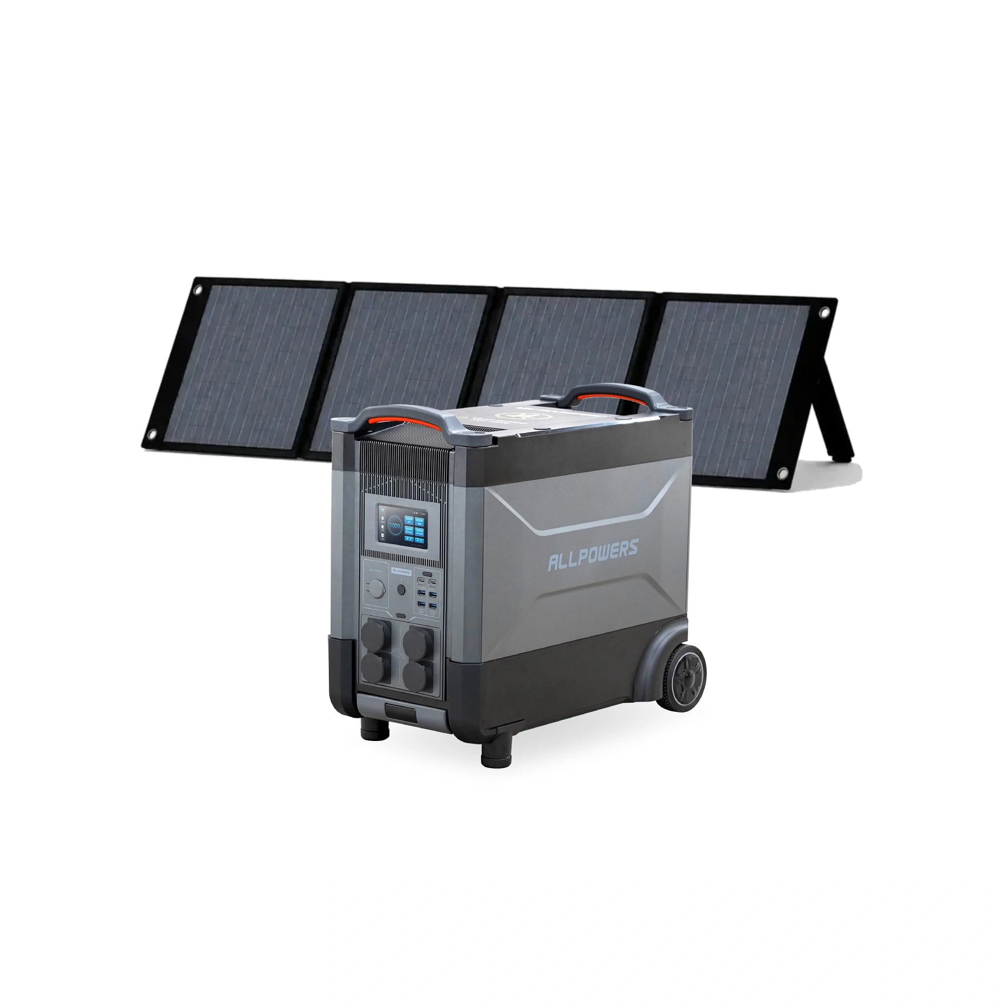 ALLPOWERS Générateur Solaire 4000W (R4000 + SP035 200W Panneau Solaire)
