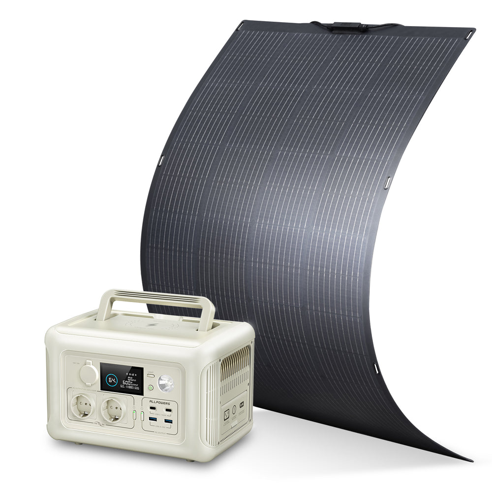 ALLPOWERS R600 Station électrique portable 600W 299Wh Batterie LiFeP04
