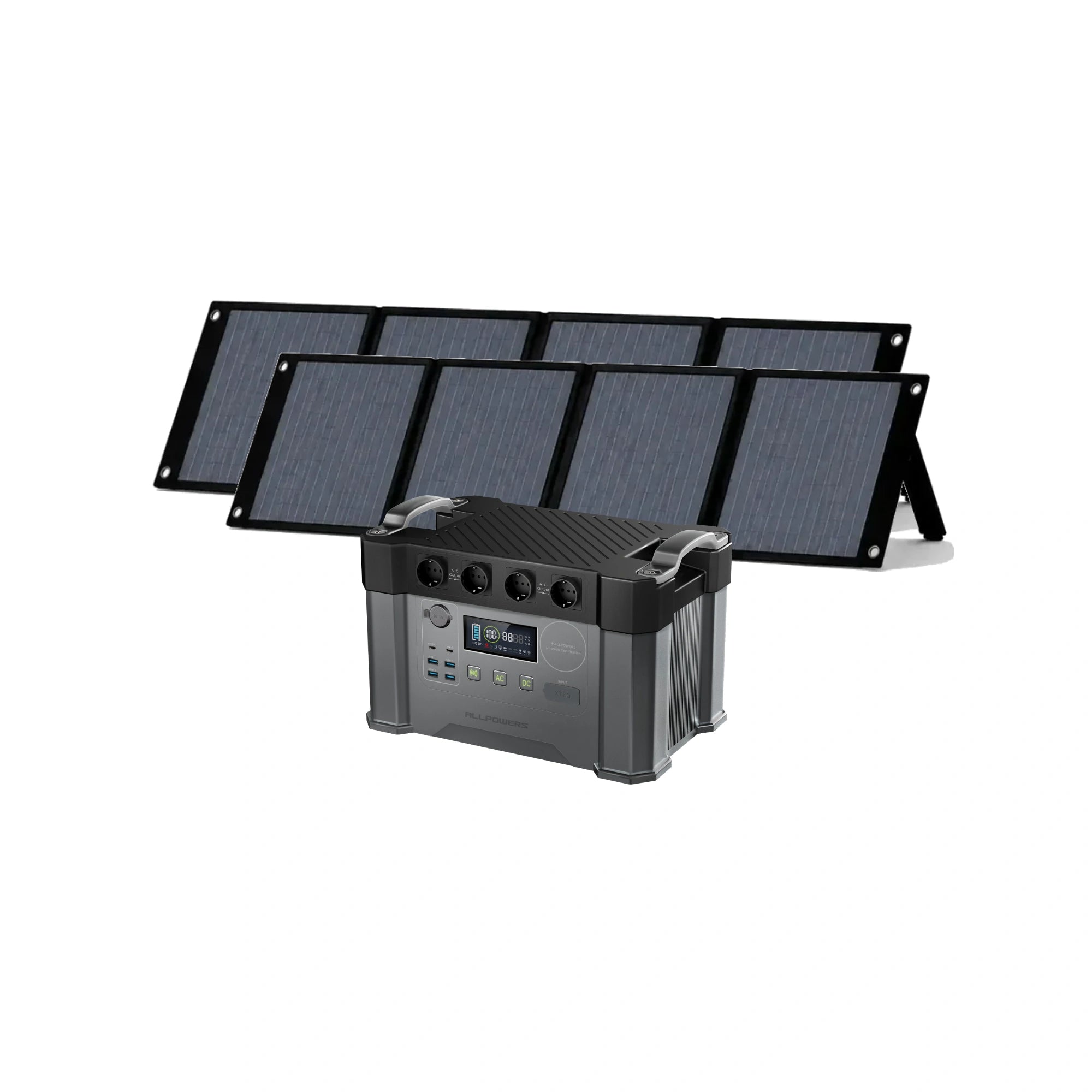 ALLPOWERS 2400W Générateur Solaire S2000 Pro avec PV 200W