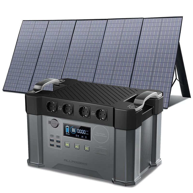 ALLPOWERS 2400W Générateur Solaire S2000 Pro avec PV 400W