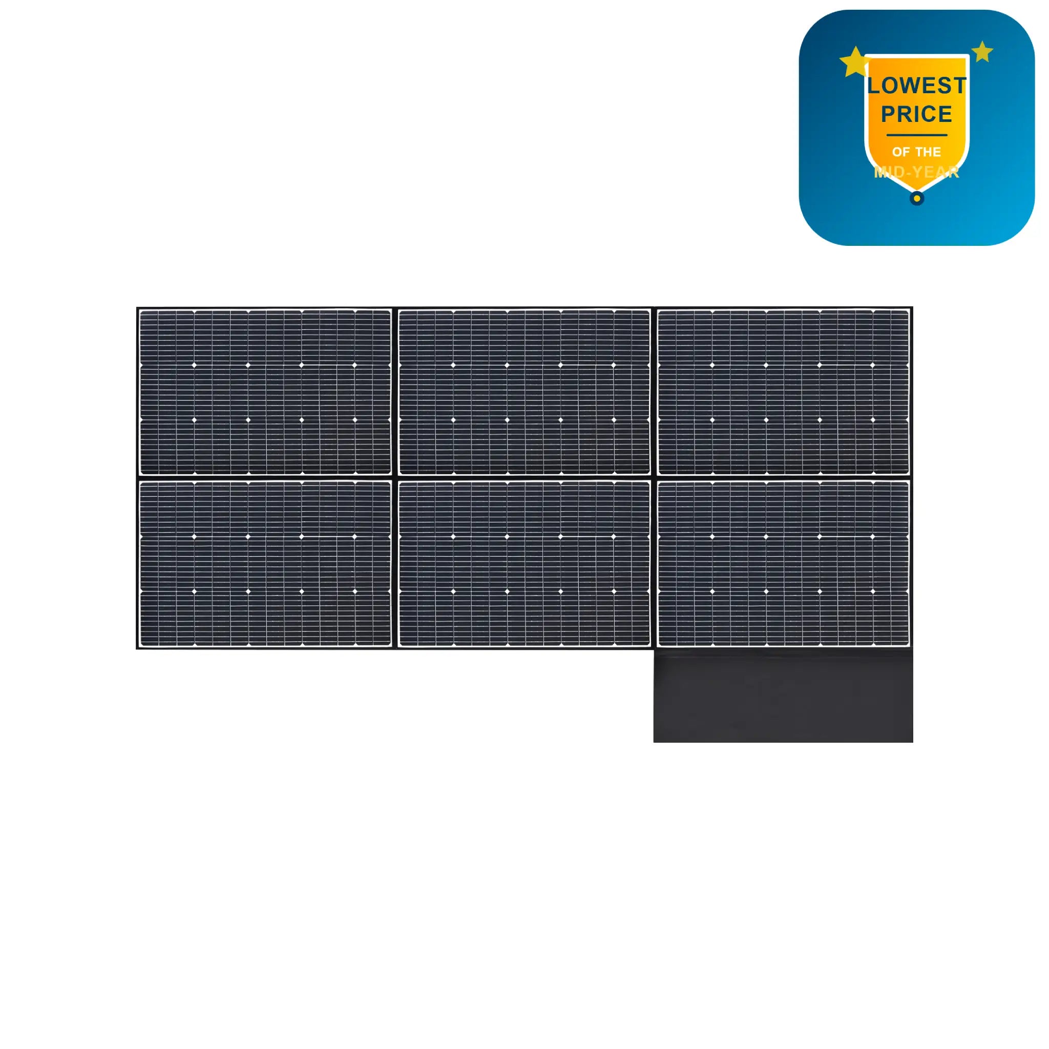 ALLPOWERS SP039 600W Panneau solaire portable monocristallin