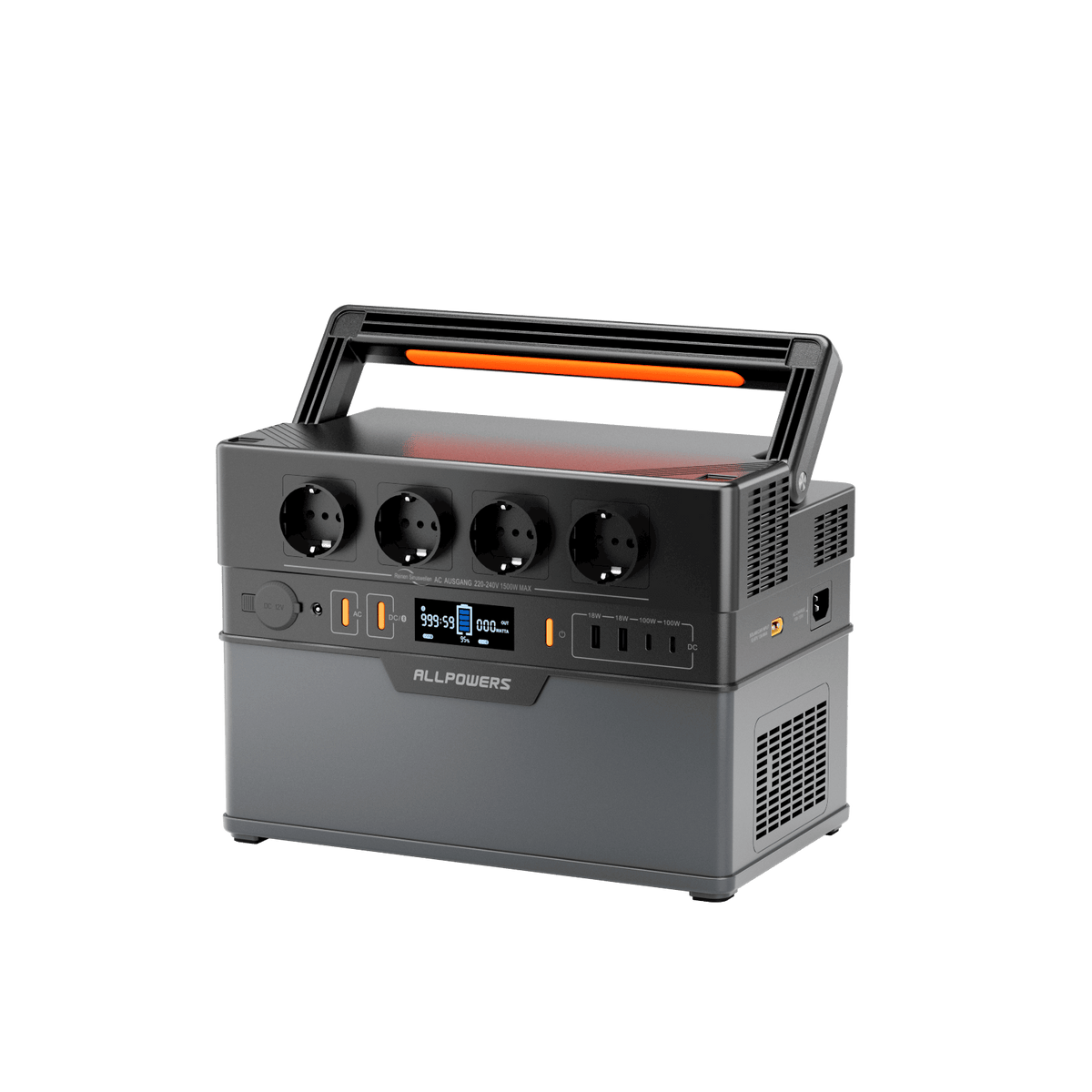 ALLPOWERS S1500 PLUS Station électrique portable 1500W 1092Wh