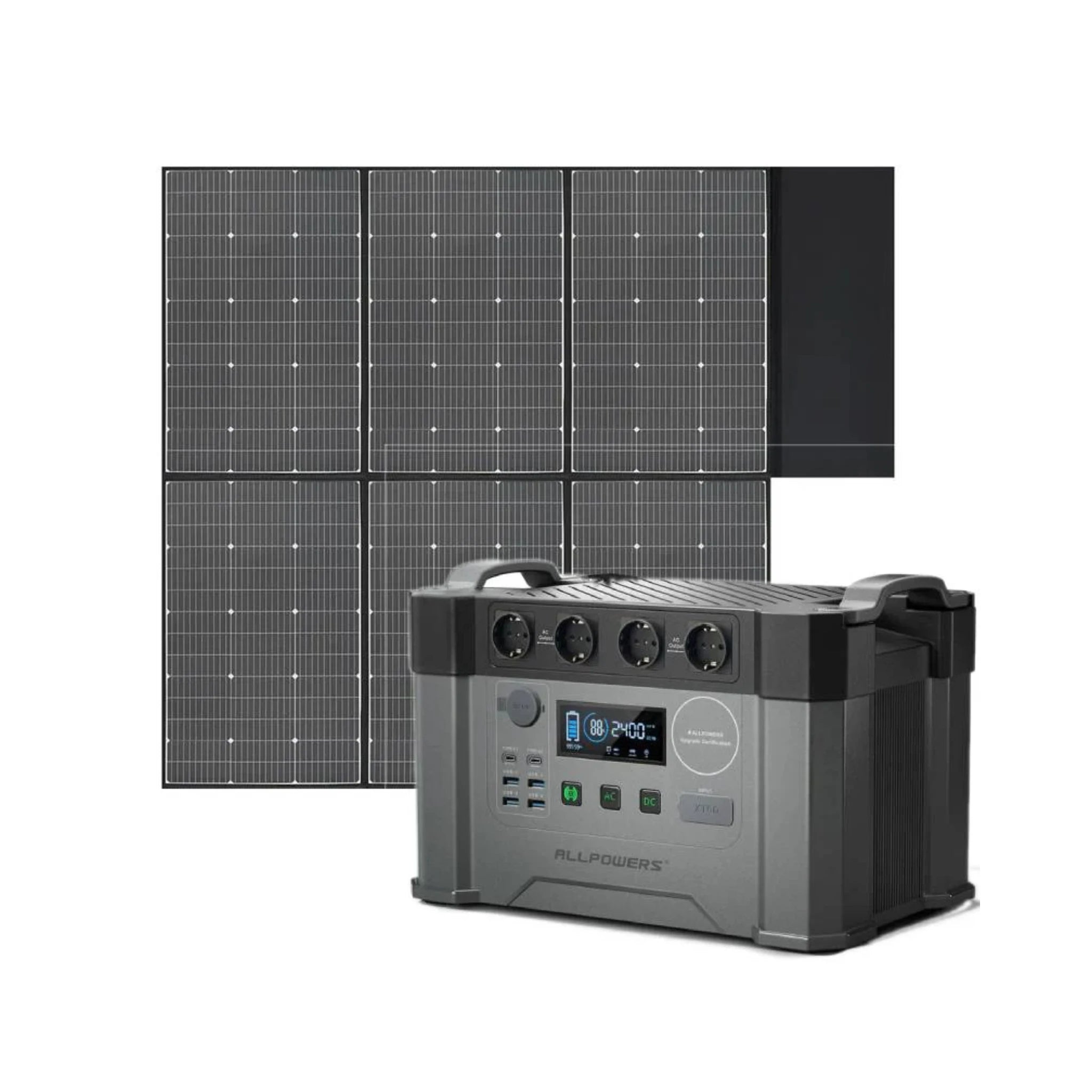 ALLPOWERS 2400W Générateur Solaire S2000 Pro avec PV600W