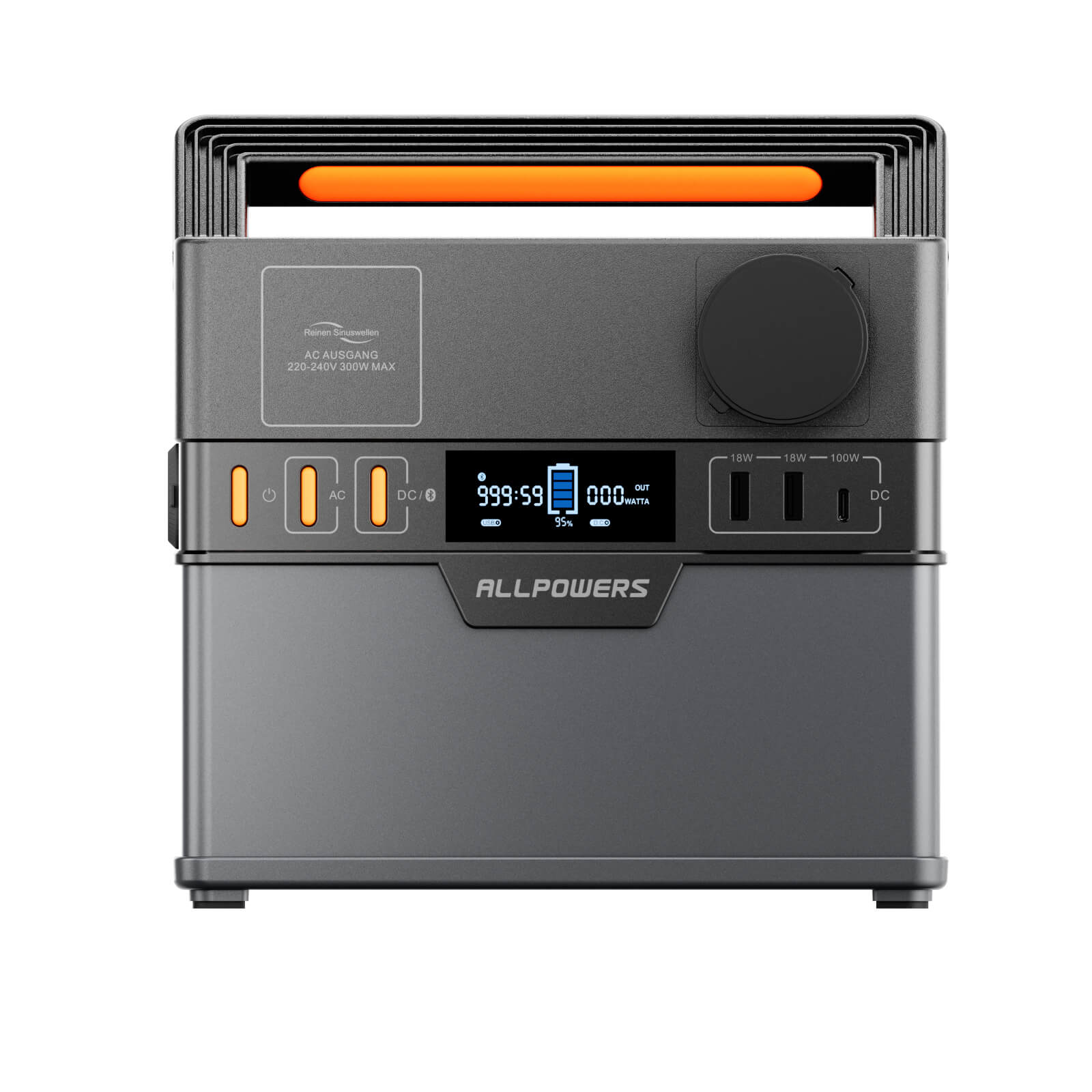 ALLPOWERS S300 Plus Station électrique portable 300W 288Wh