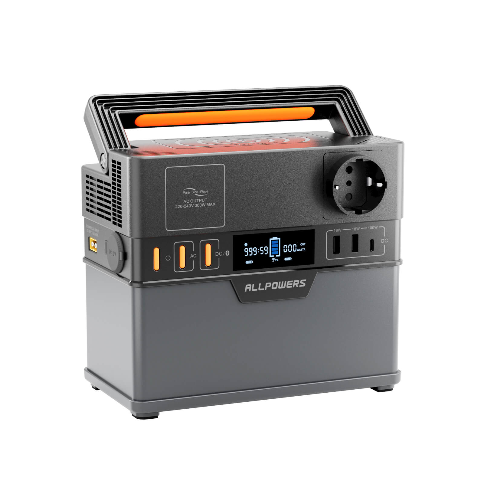 ALLPOWERS S300 Plus Station électrique portable 300W 288Wh