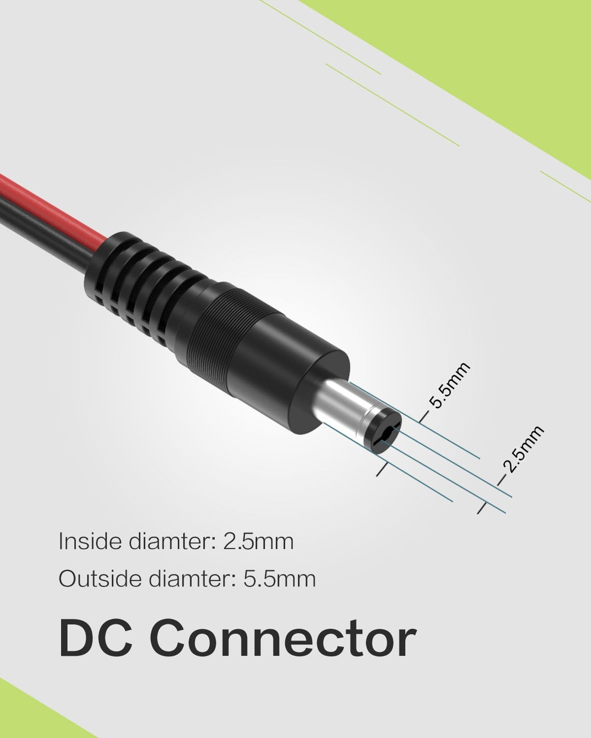 ALLPOWERS Câble adaptateur DC5525 (5,5 mm x 2,5 mm) vers connecteur Anderson