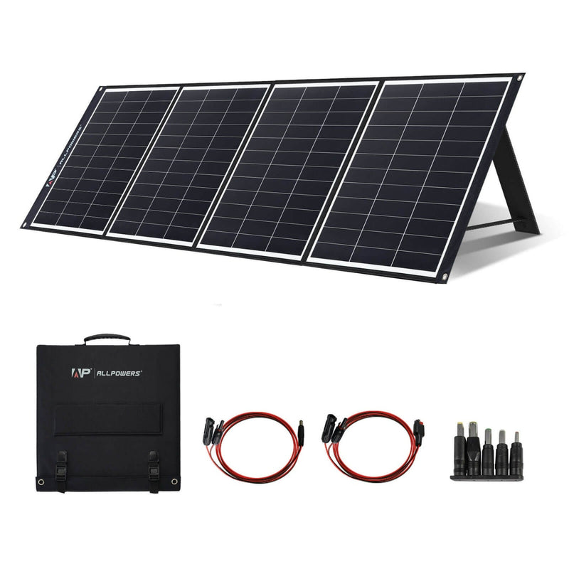 ALLPOWERS Générateur Solaire 2500W (R2500 + SP035 200W Panneau Solaire)