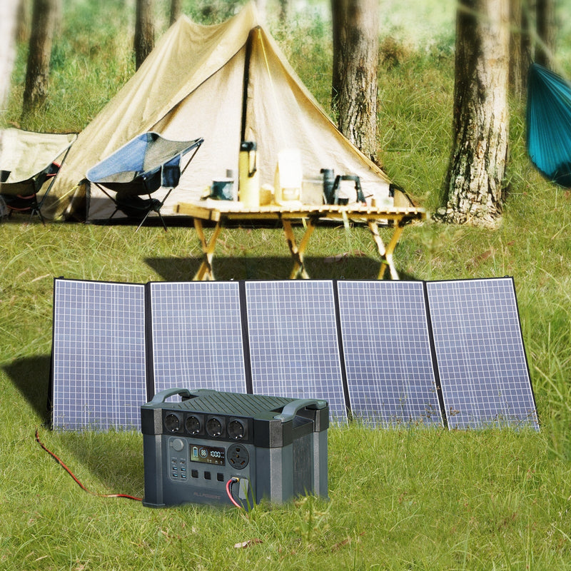 ALLPOWERS Kit Générateur Solaire 2400W (S2000 Pro + SP037 400W Panneau Solaire)