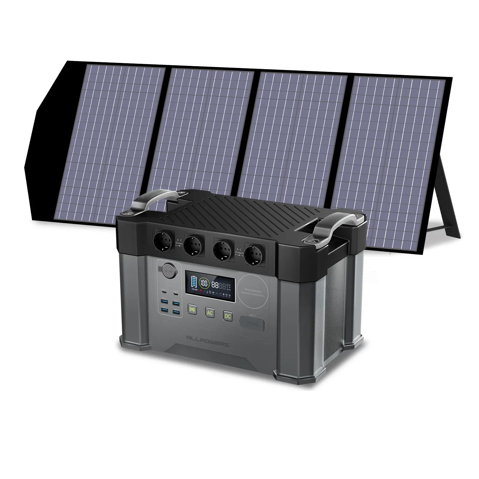 ALLPOWERS Kit Générateur Solaire 2000W (S2000 + SP029 140W Panneau Solaire)