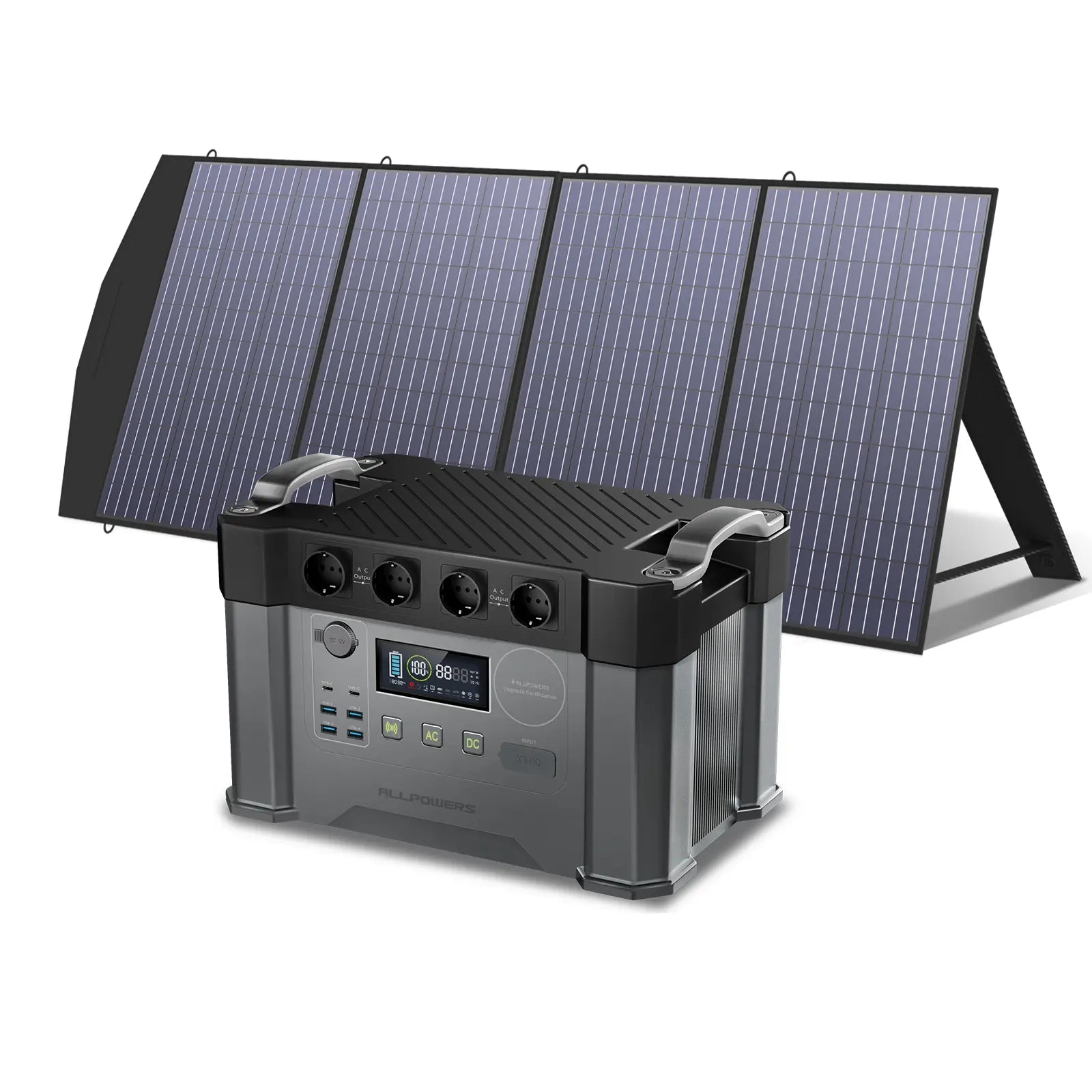 ALLPOWERS Générateur Solaire 2000W (S2000 + SP033 Panneau Solaire 200W)